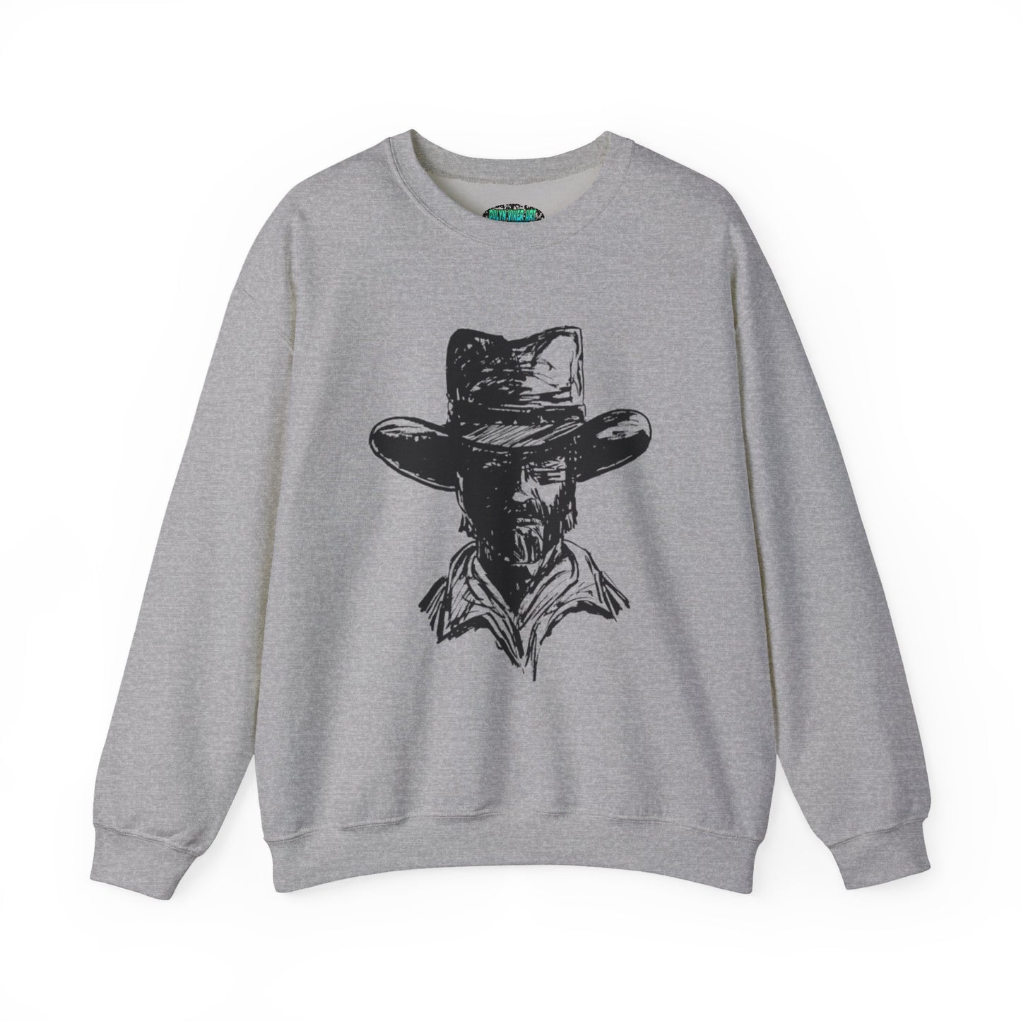 Cowboy Graphic Crewneck Sweatshirt