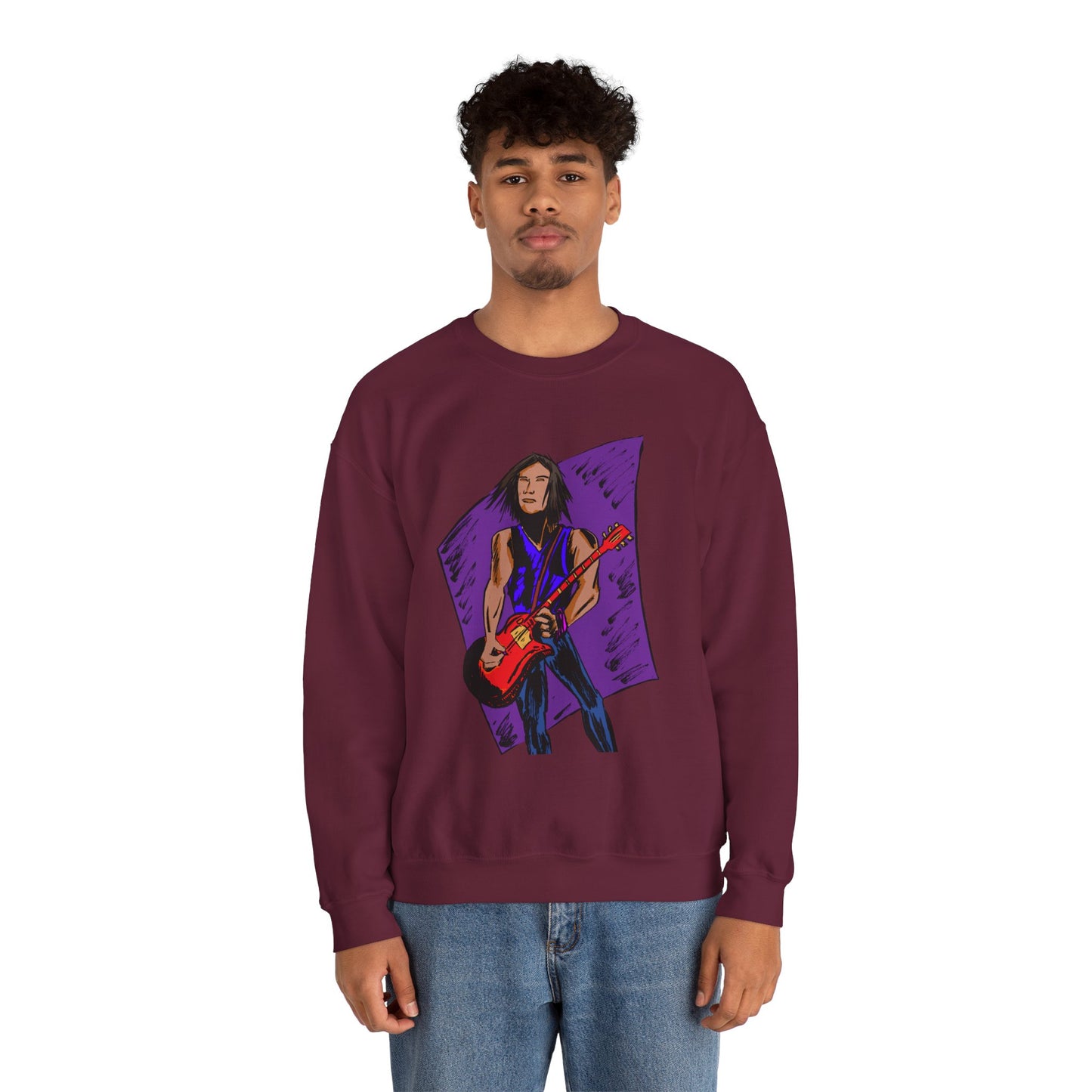Rock Star Vintage Crewneck Sweatshirt