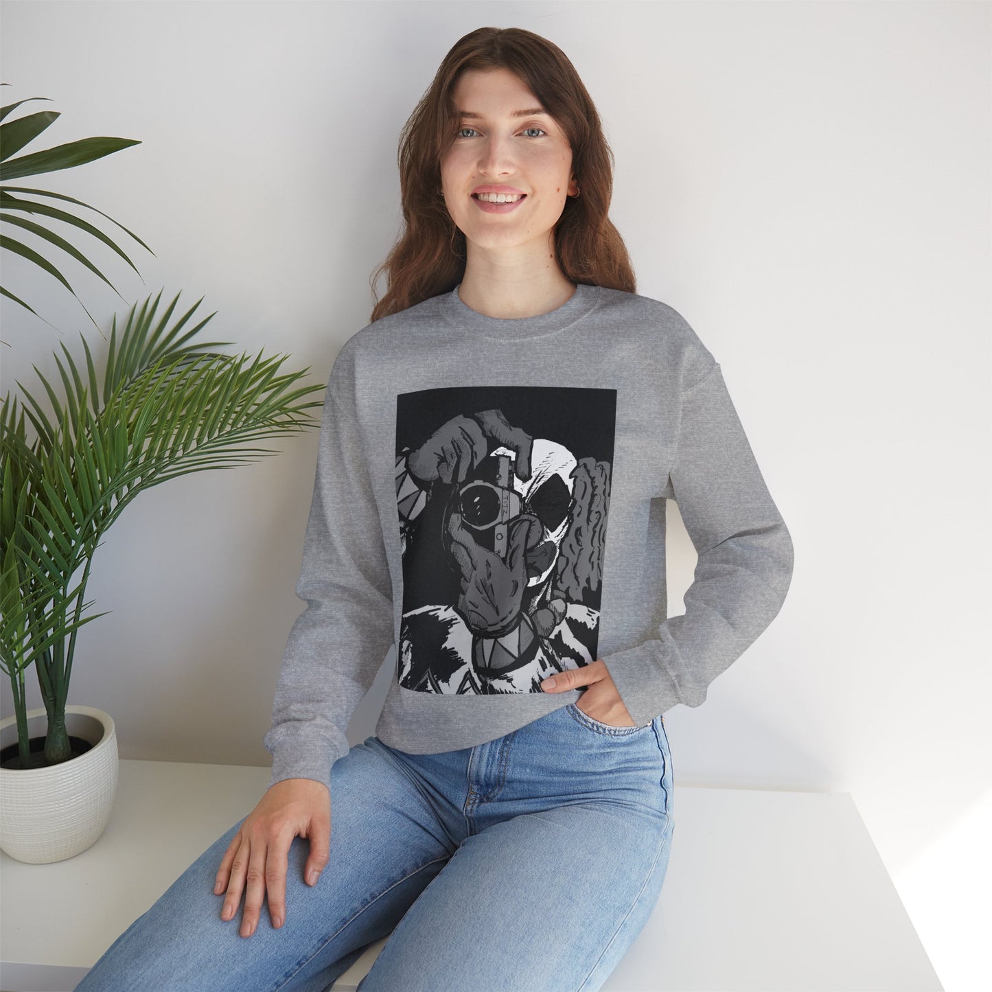 Blasto the Clown Retro Homage Photographer Sweatshirt