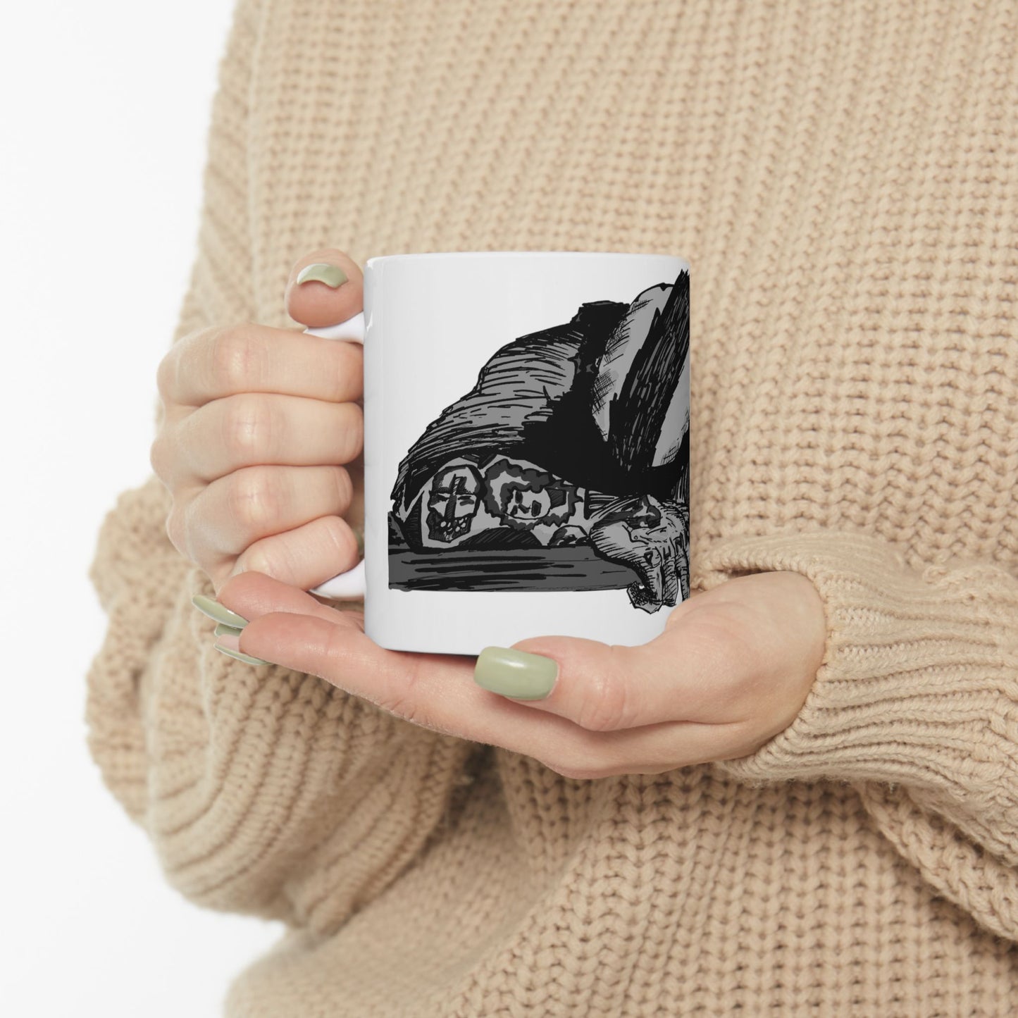 Punk and Done Ceramic Mug - 11oz