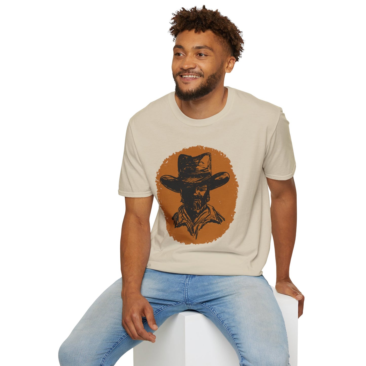 Southwest Cowboy Unisex T-Shirt - Western Rancher Design