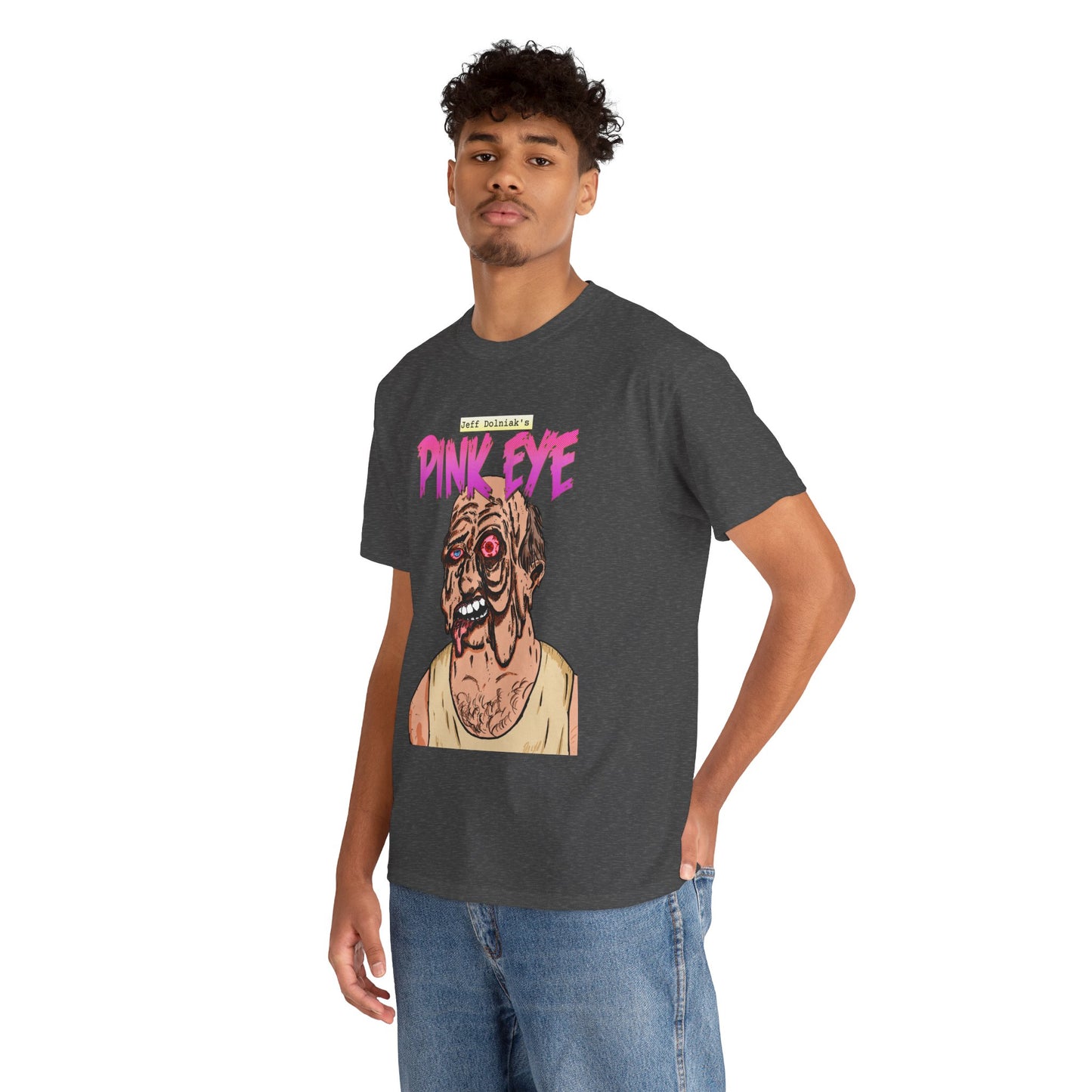 Pink Eye - Body Horror Illustration T-Shirt