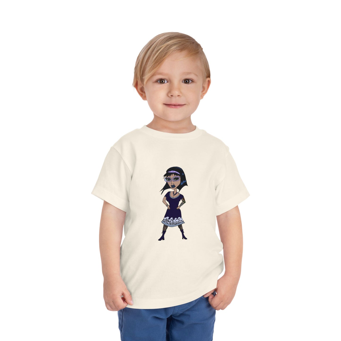 Goth Girl Toddler Tee