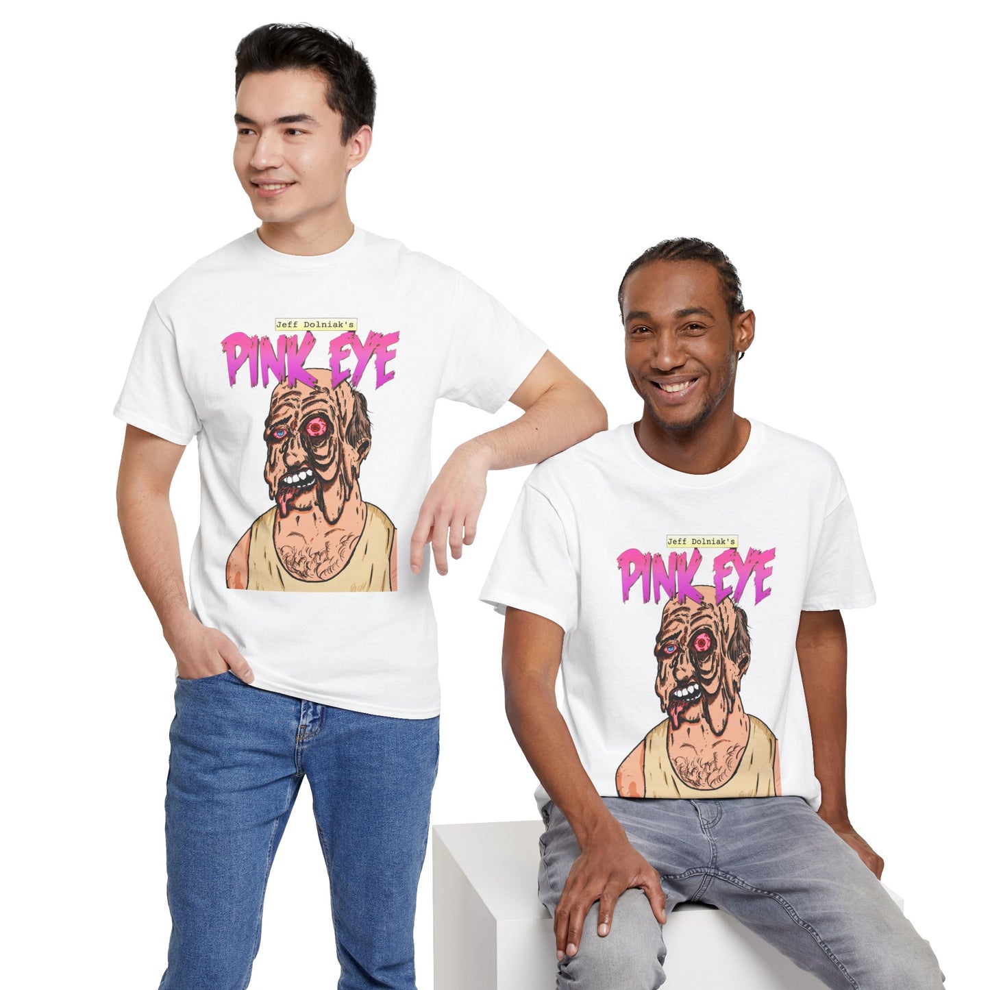 Pink Eye - Body Horror Illustration T-Shirt