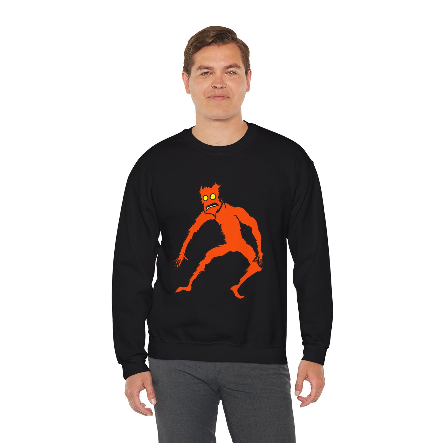 Spooky Monster Crewneck Sweatshirt
