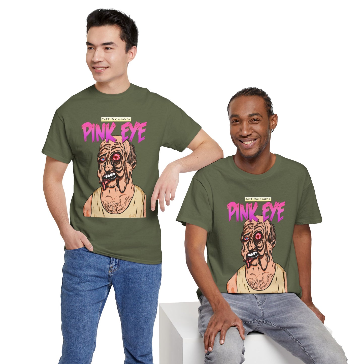 Pink Eye - Body Horror Illustration T-Shirt
