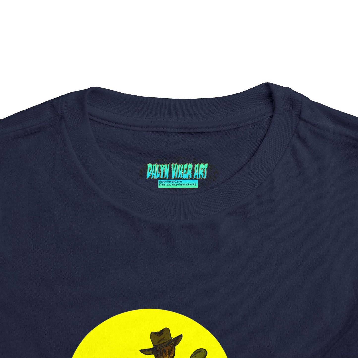 Toddler Tee — Colorful Cowboy Guitar Kids Shirt