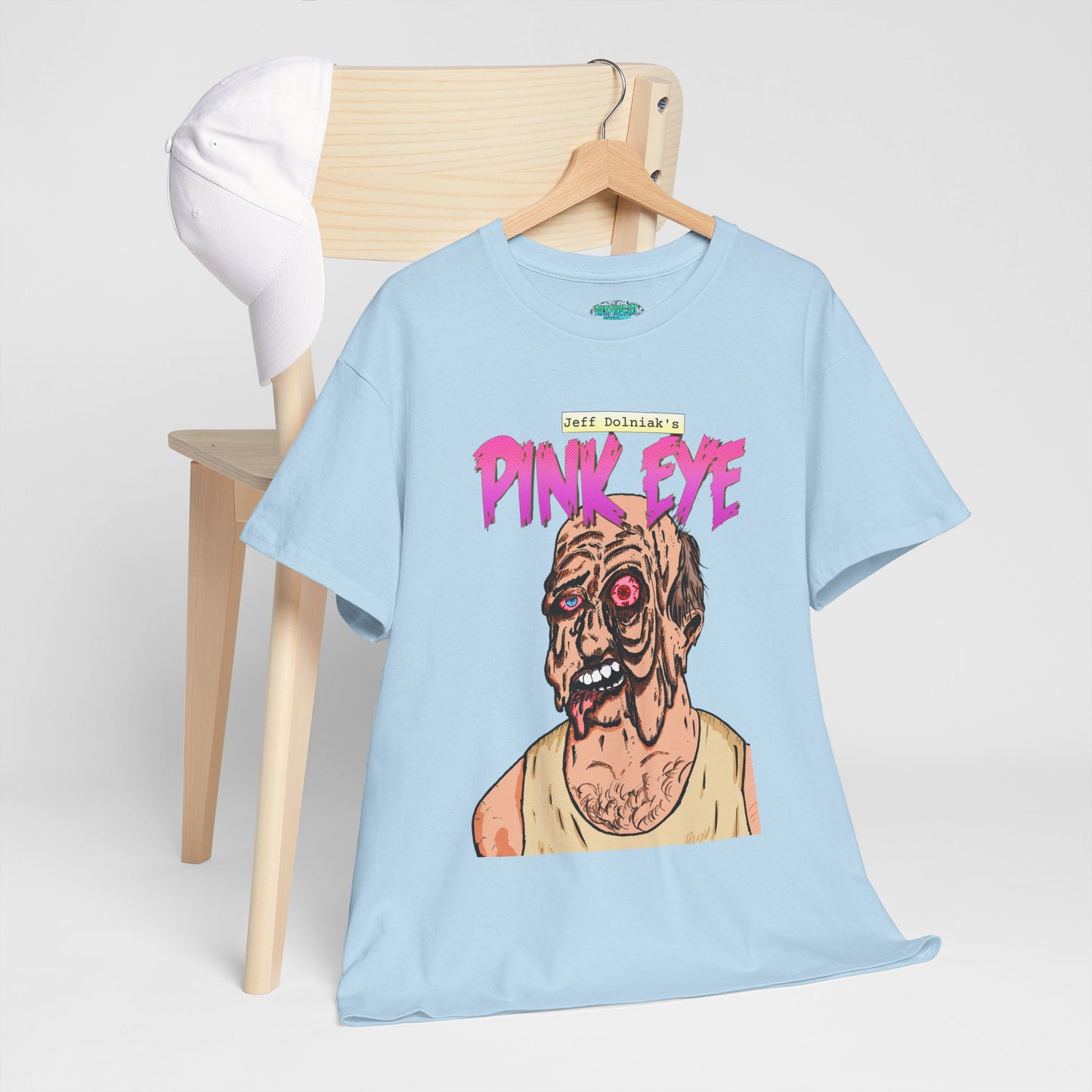 Pink Eye - Body Horror Illustration T-Shirt
