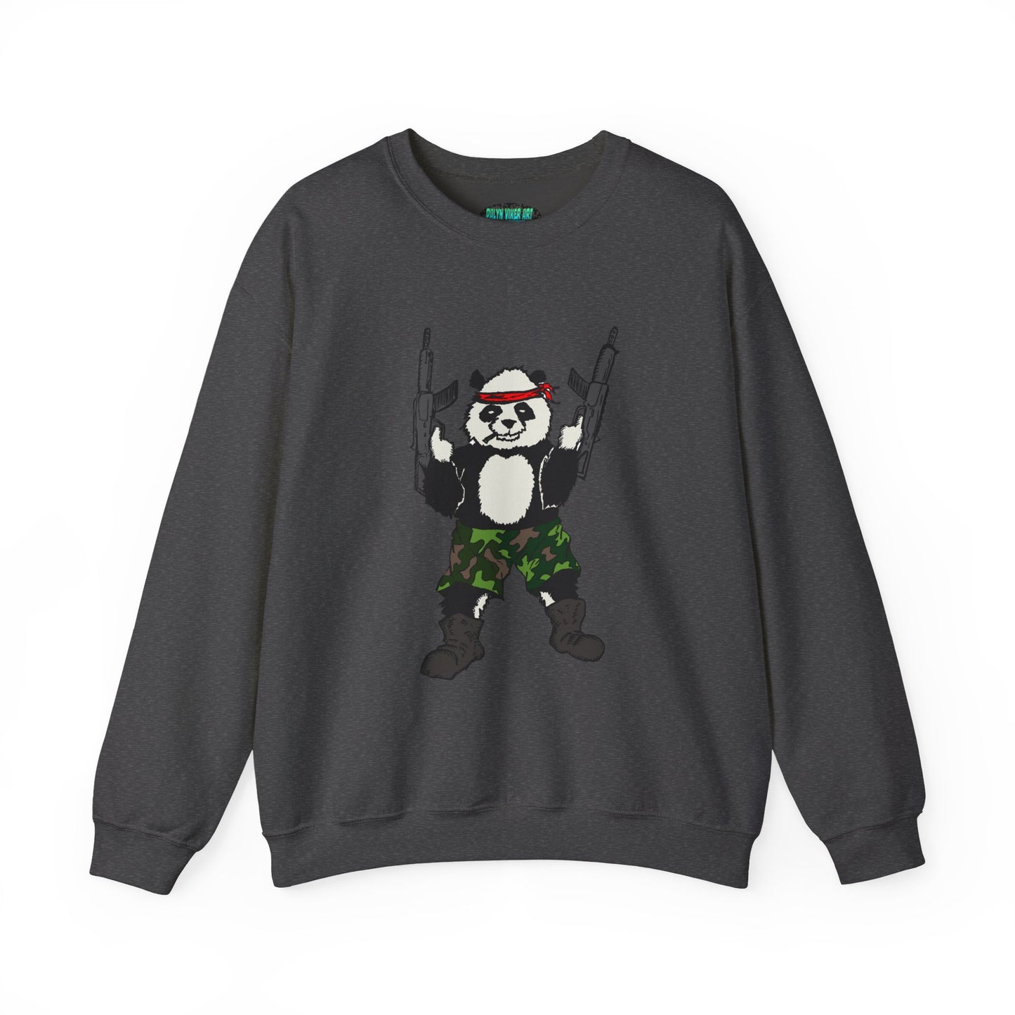 Panda Guns Crewneck Sweatshirt