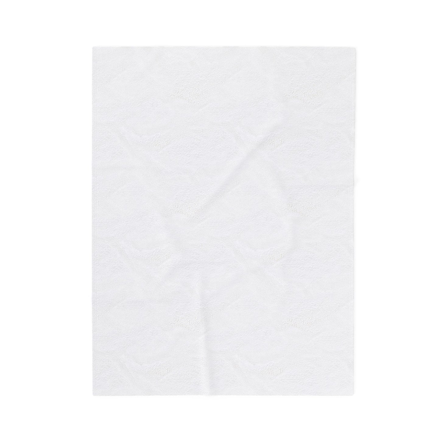 Polar Bear Pattern Velveteen Plush Blanket — Cozy Blue Arctic Throw for Home & Gifts