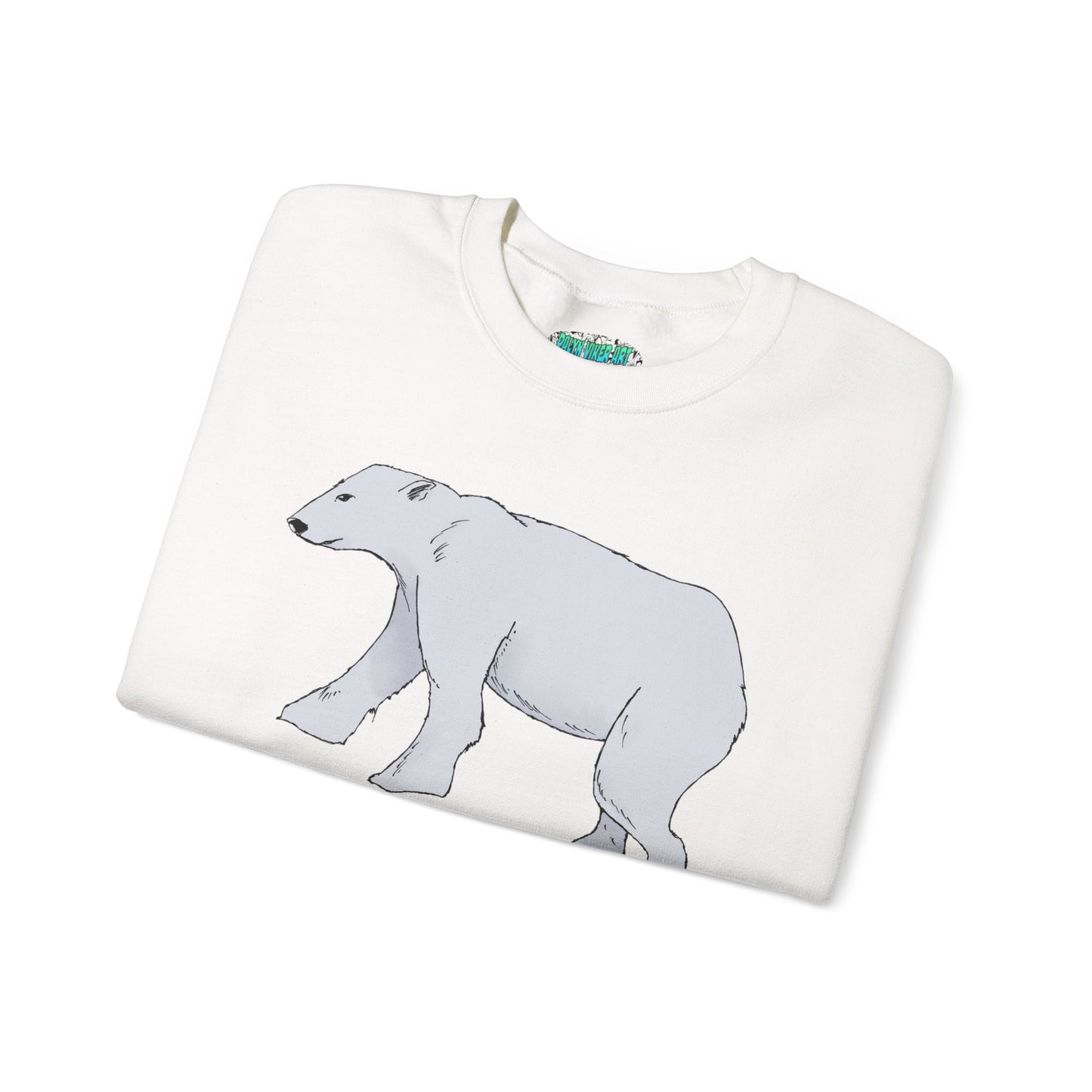 Cozy Polar Bear Crewneck Sweatshirt