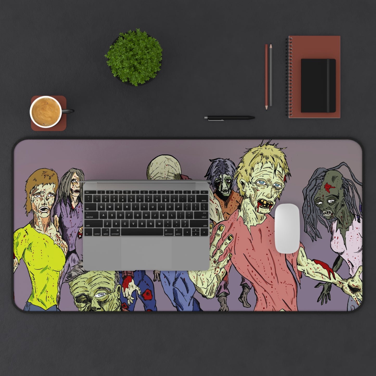 Zombie Incursion Desk Mat