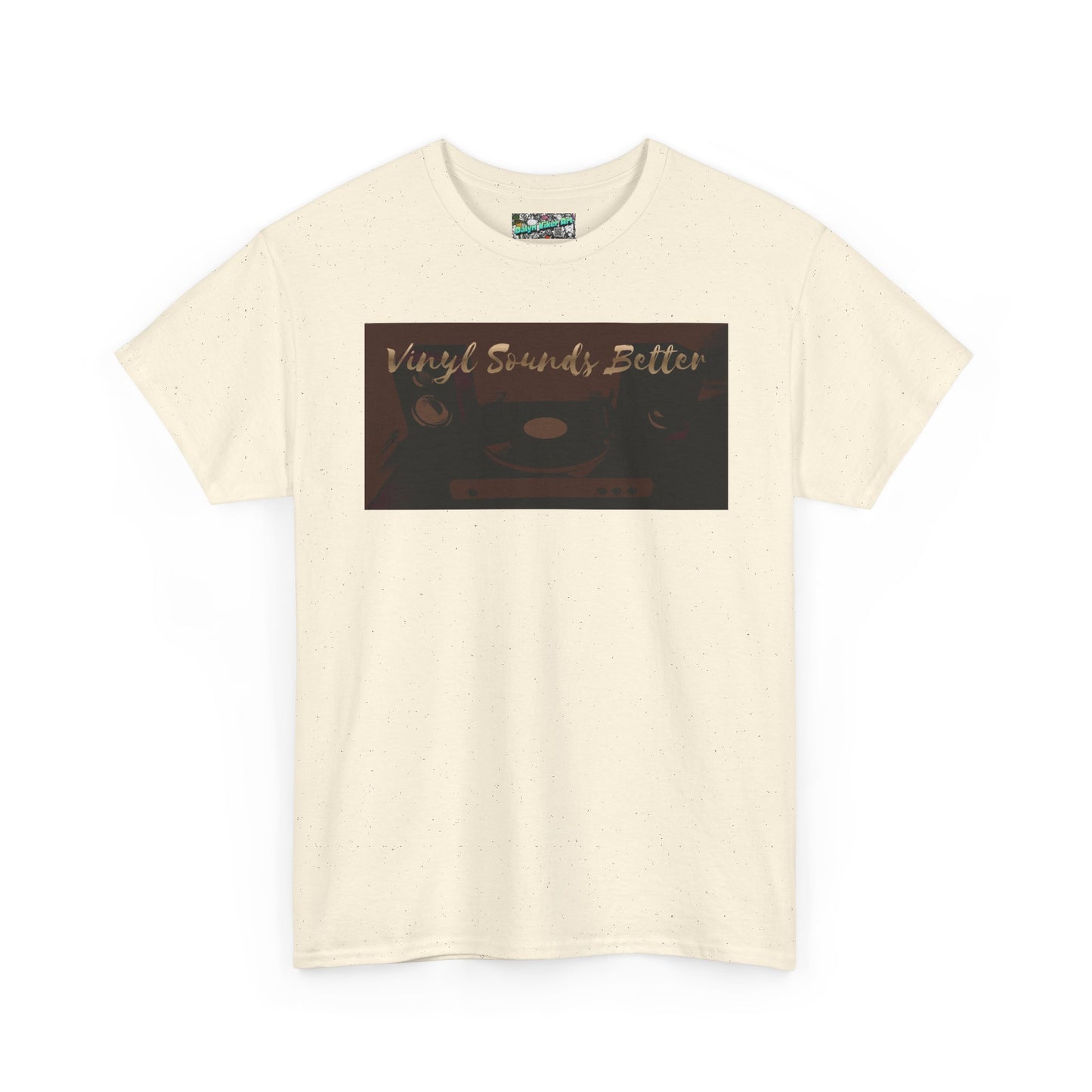Vinyl Sounds Better T-Shirt — Retro Record Player Tee for Music Lovers