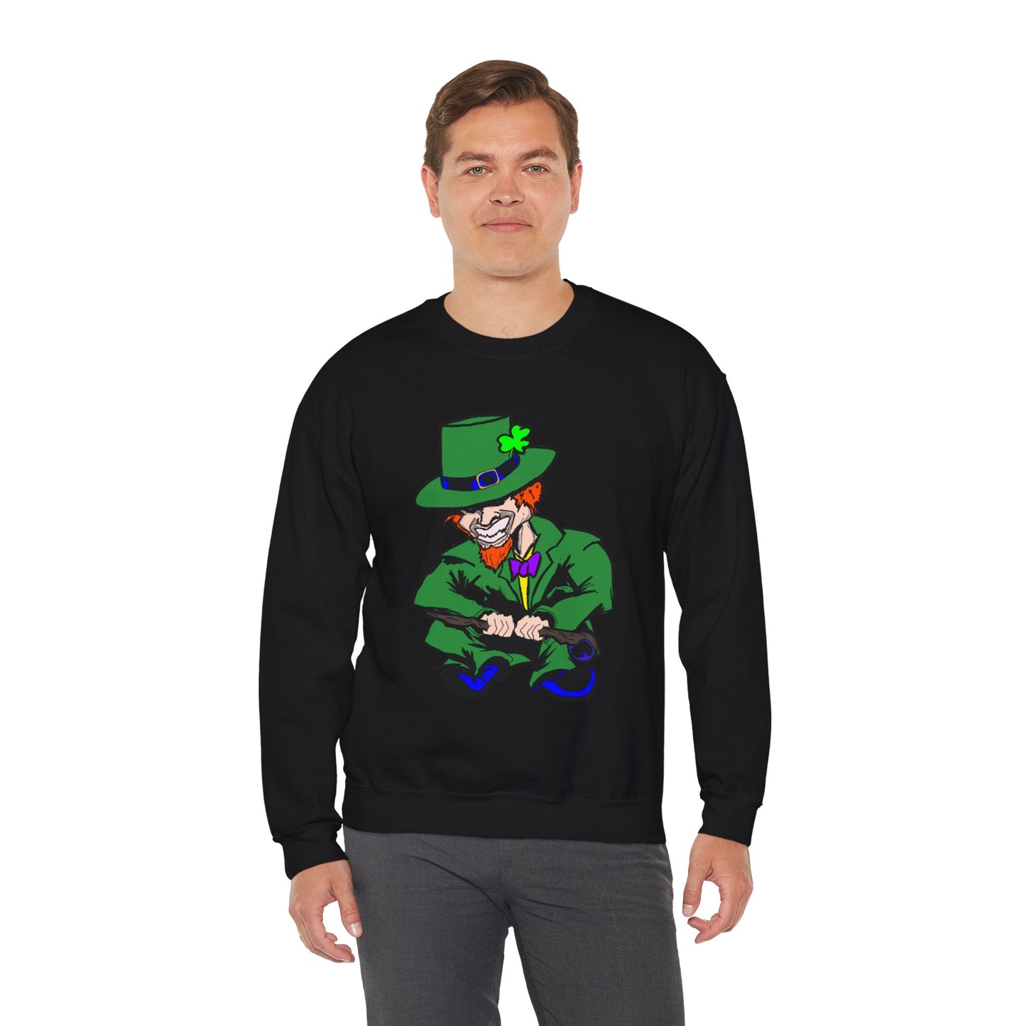 St. Patrick's Day Leprechaun Sweatshirt