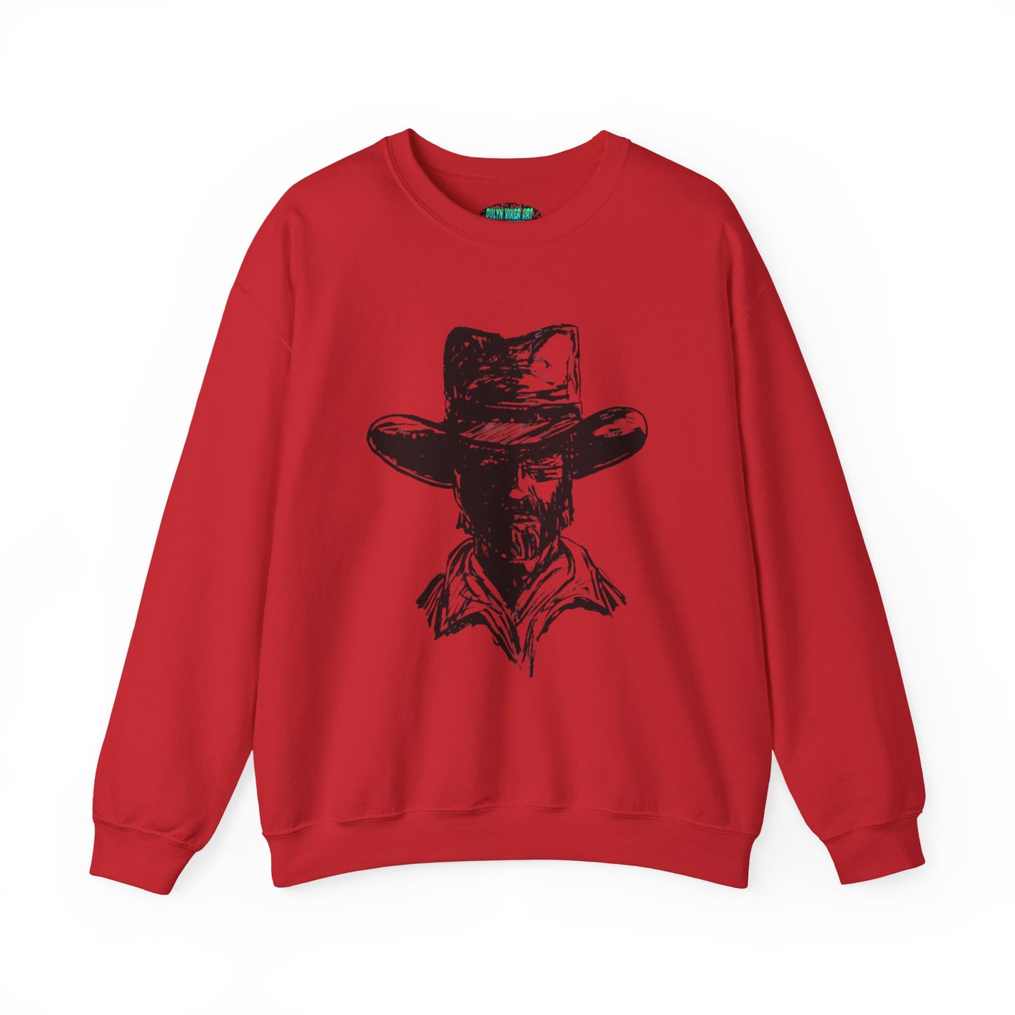 Cowboy Graphic Crewneck Sweatshirt