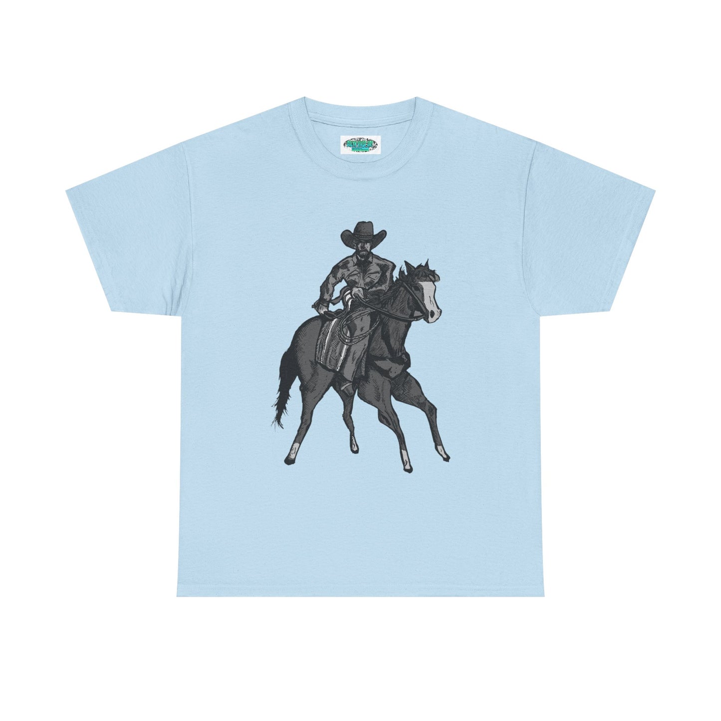 Cowboy on Horseback T‑Shirt — Vintage Western Rodeo Tee