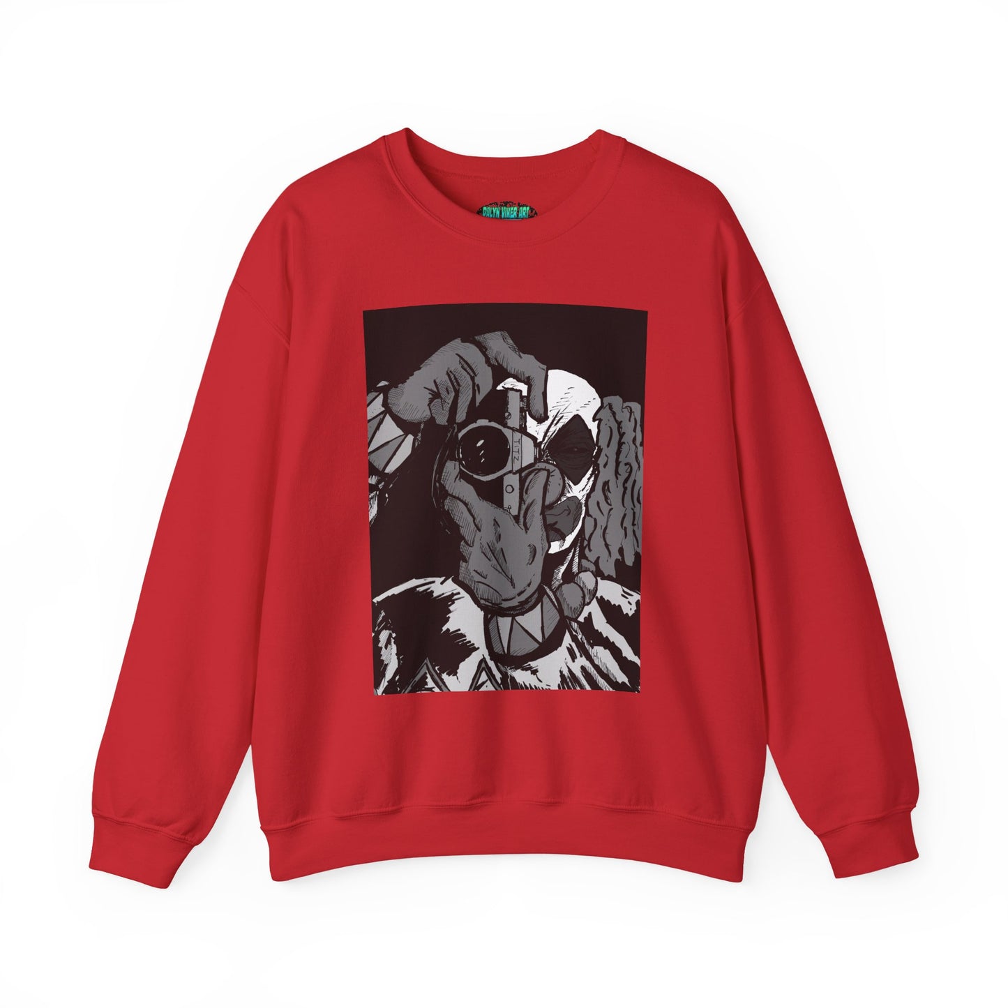 Blasto the Clown Retro Homage Photographer Sweatshirt