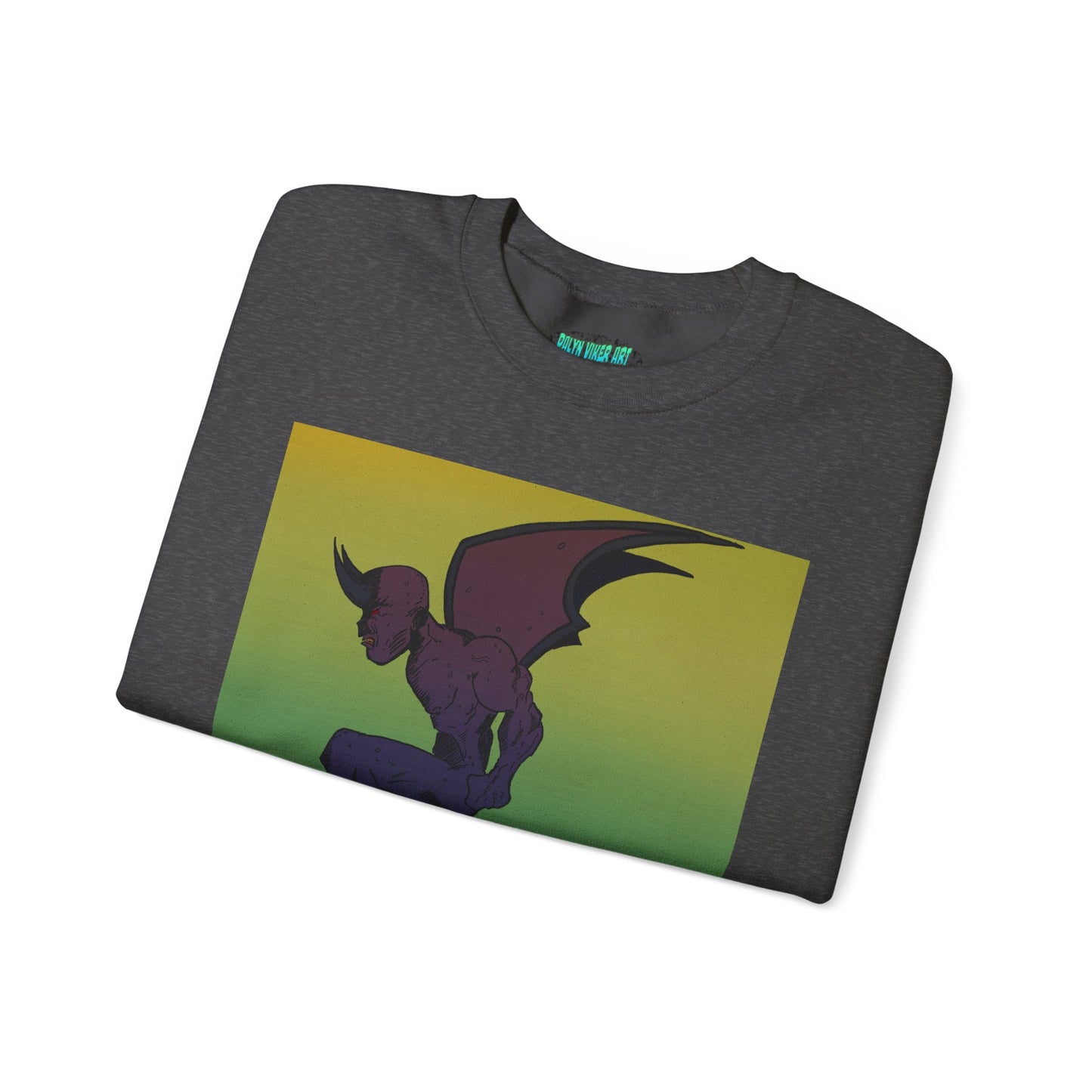 Gradient Demon Unisex Heavy Blend™ Crewneck Sweatshirt
