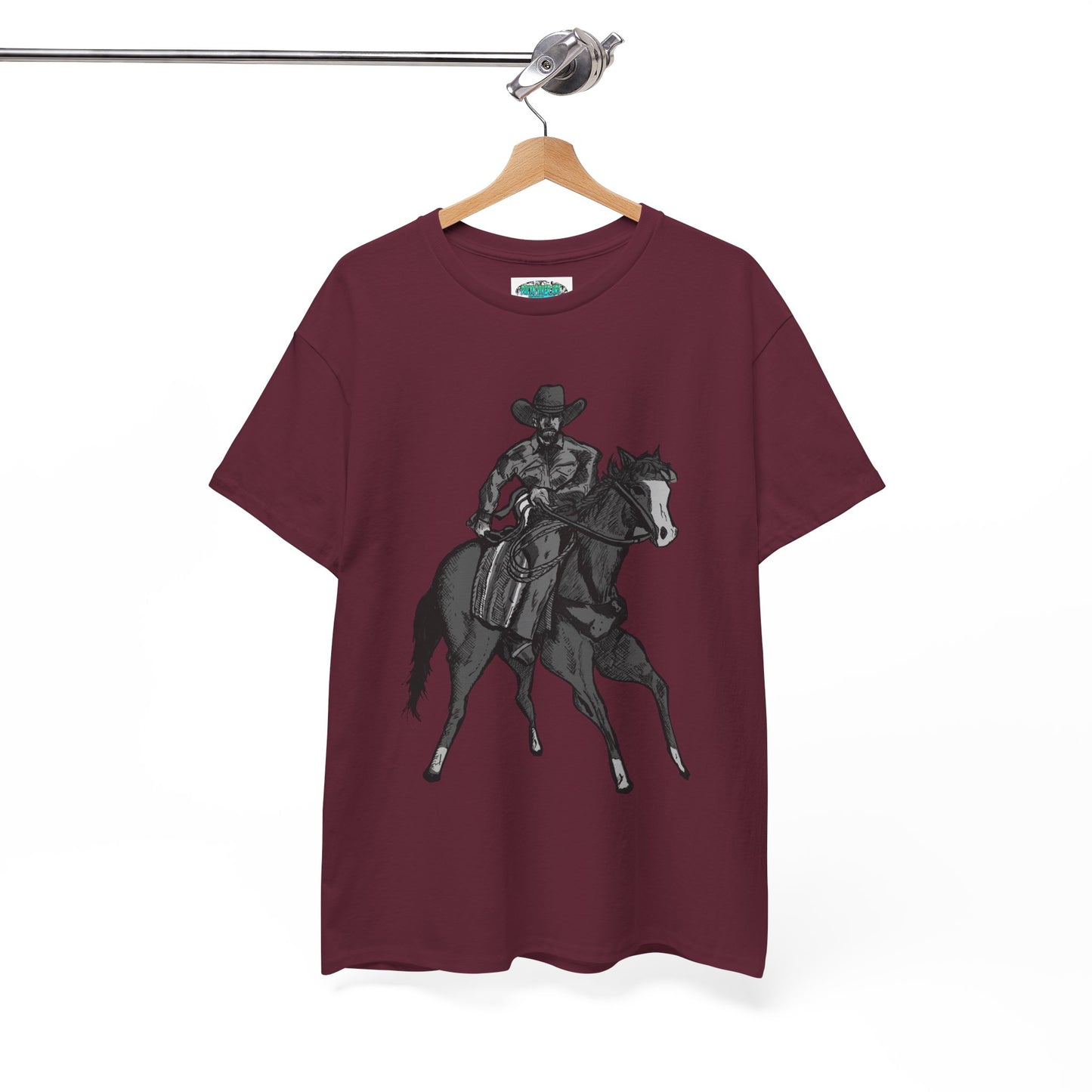 Cowboy on Horseback T‑Shirt — Vintage Western Rodeo Tee