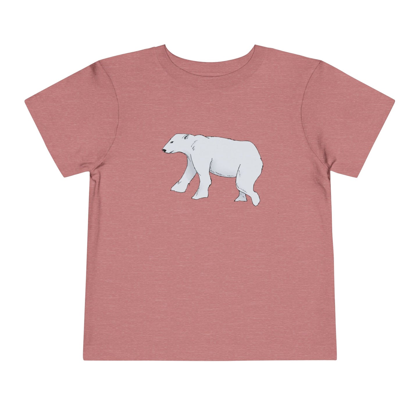 Polar Bear Toddler Tee — Cute Arctic Animal Shirt for Kids