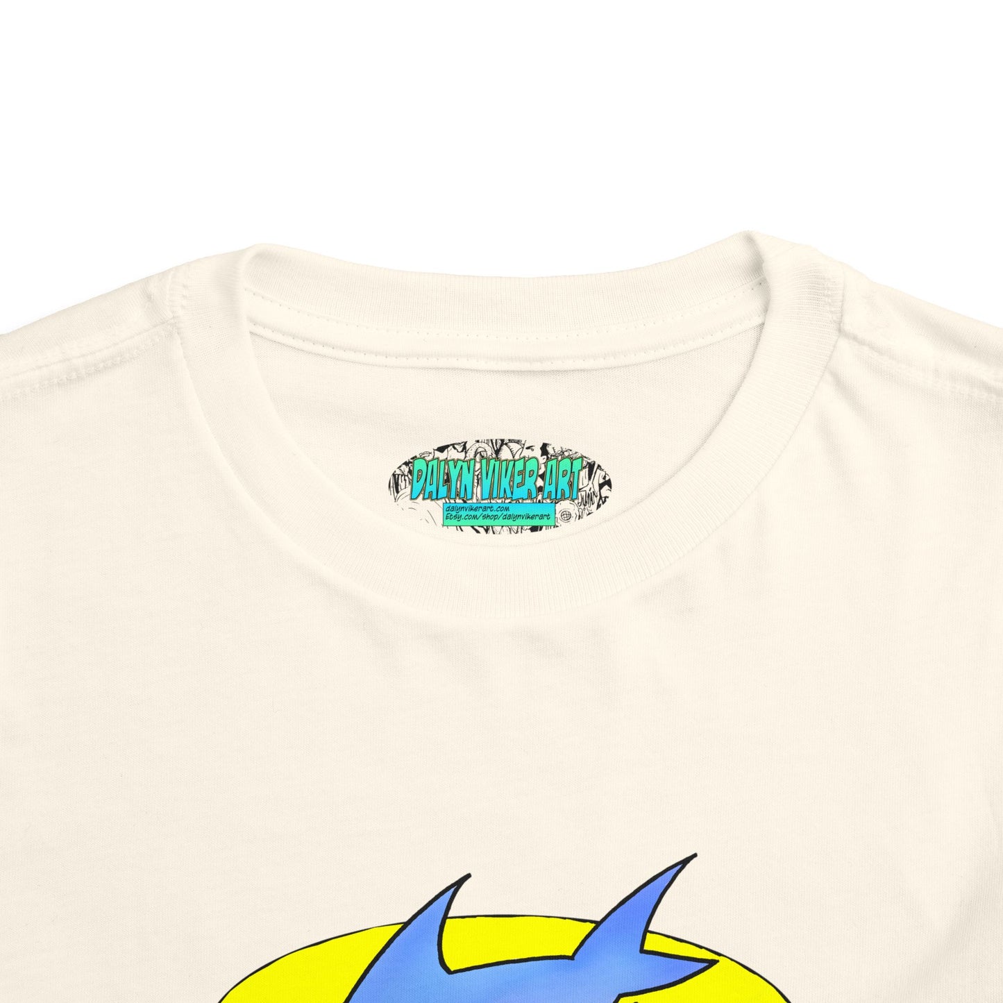 Toddler Shark Tee — Cute Blue Shark Graphic Kids Shirt