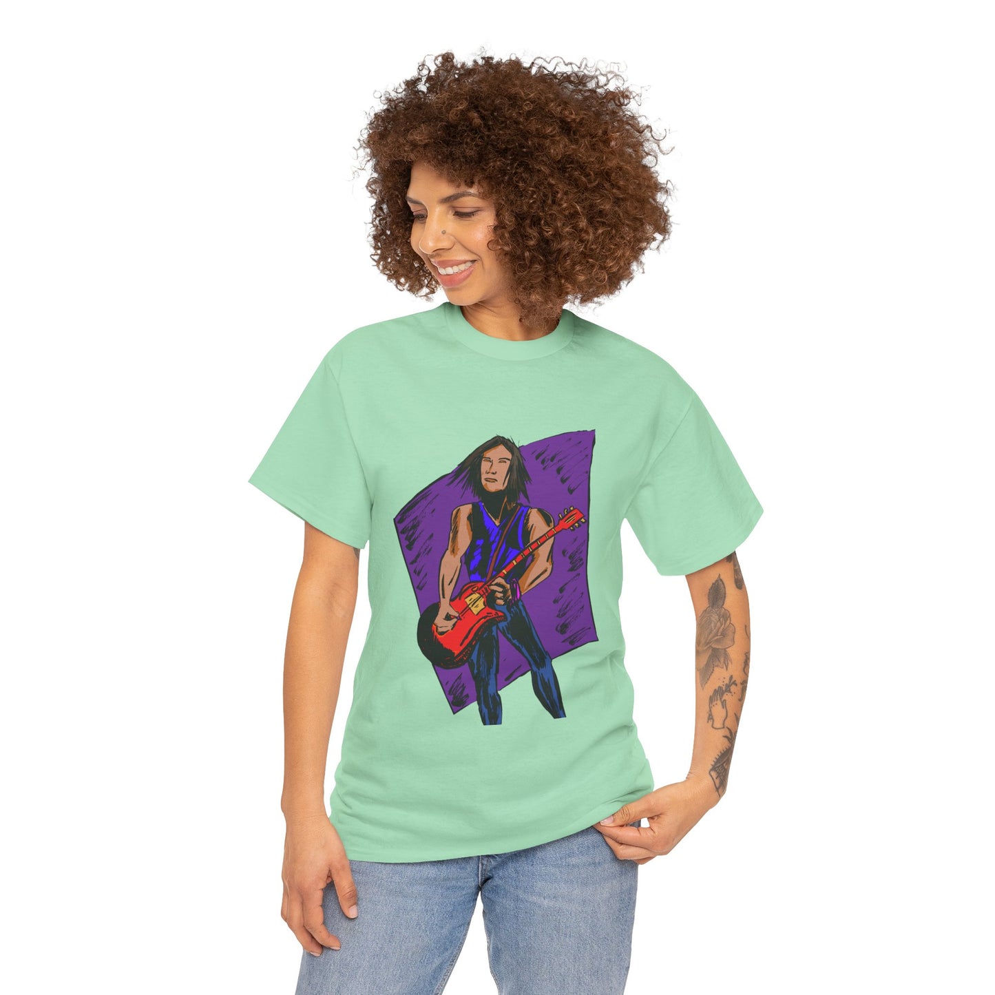 Rockstar Graphic Tee, Music Lover Shirt, Unisex Cotton T-Shirt, Gift for Musicians, Festival Outfit