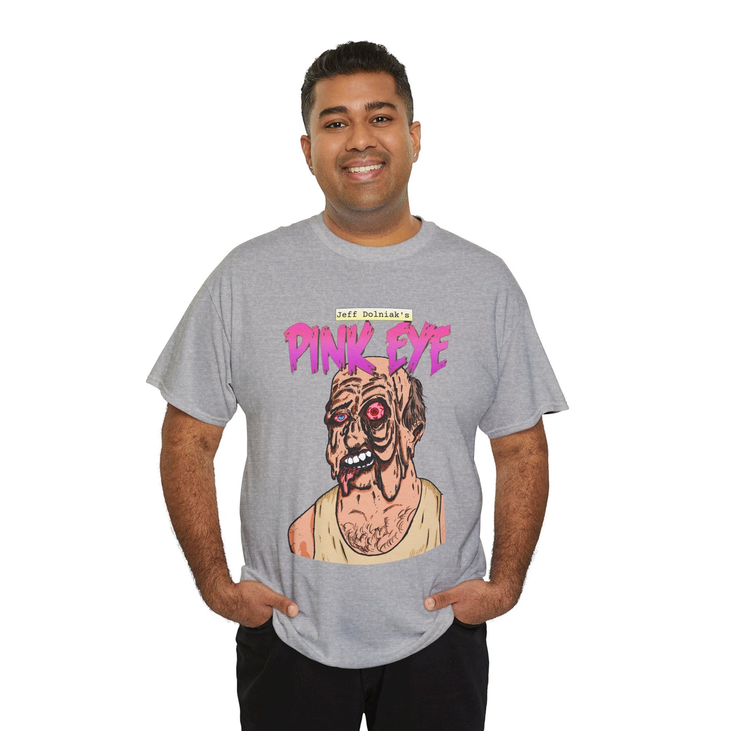 Pink Eye - Body Horror Illustration T-Shirt