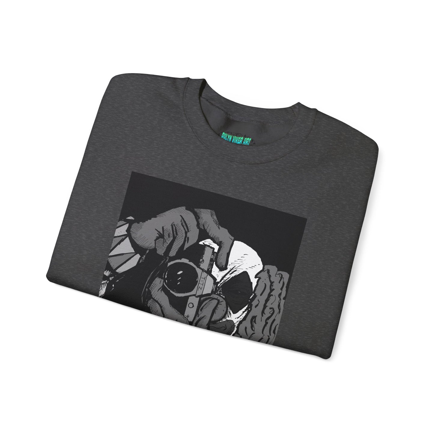 Blasto the Clown Retro Homage Photographer Sweatshirt