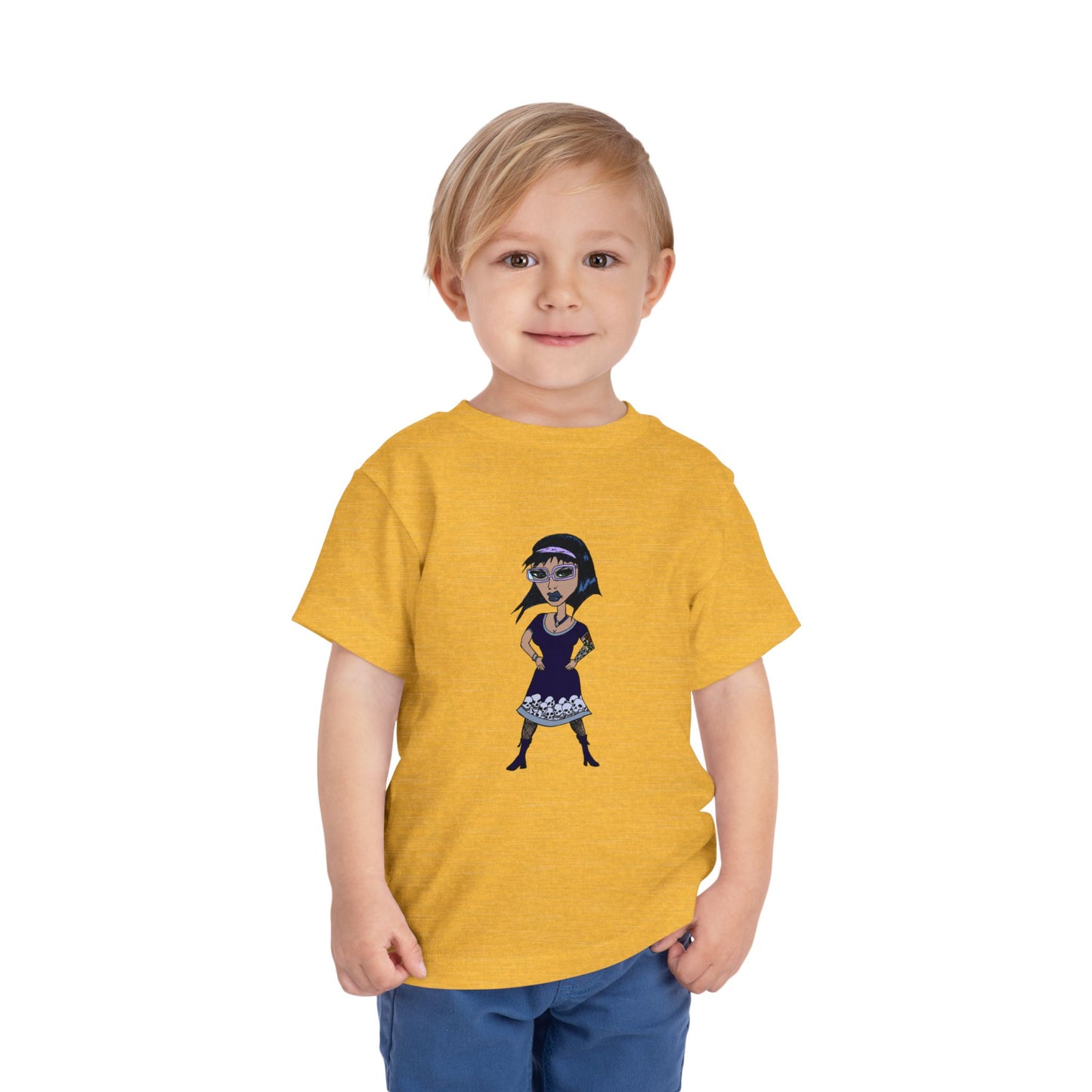 Goth Girl Toddler Tee