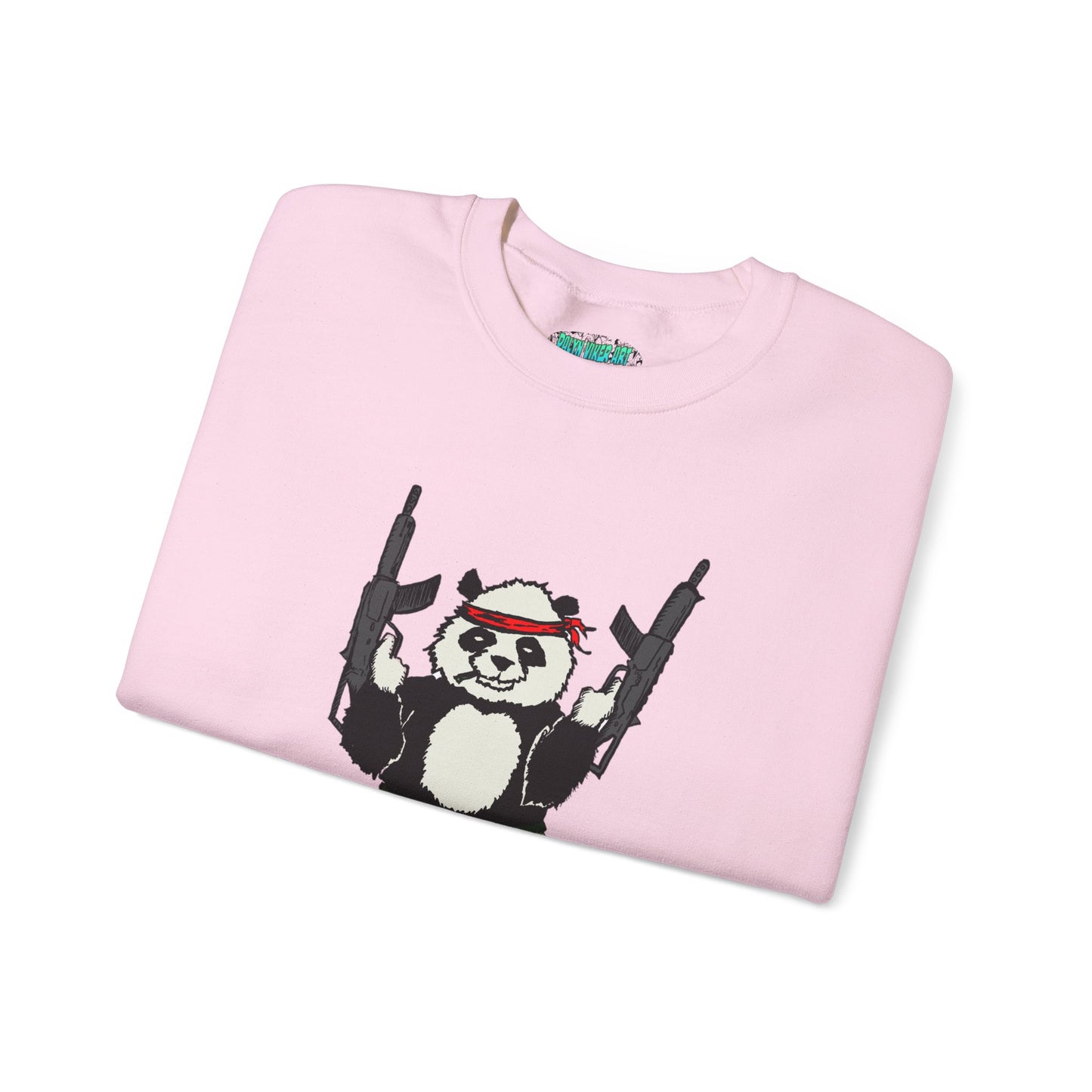 Panda Guns Crewneck Sweatshirt
