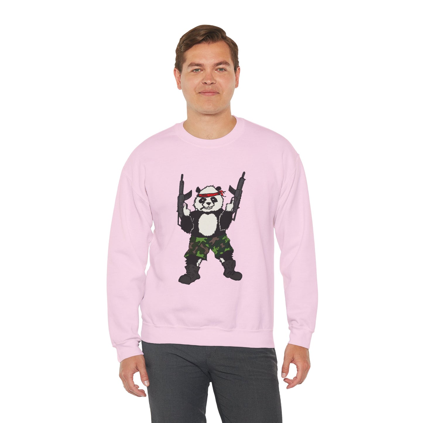 Panda Guns Crewneck Sweatshirt