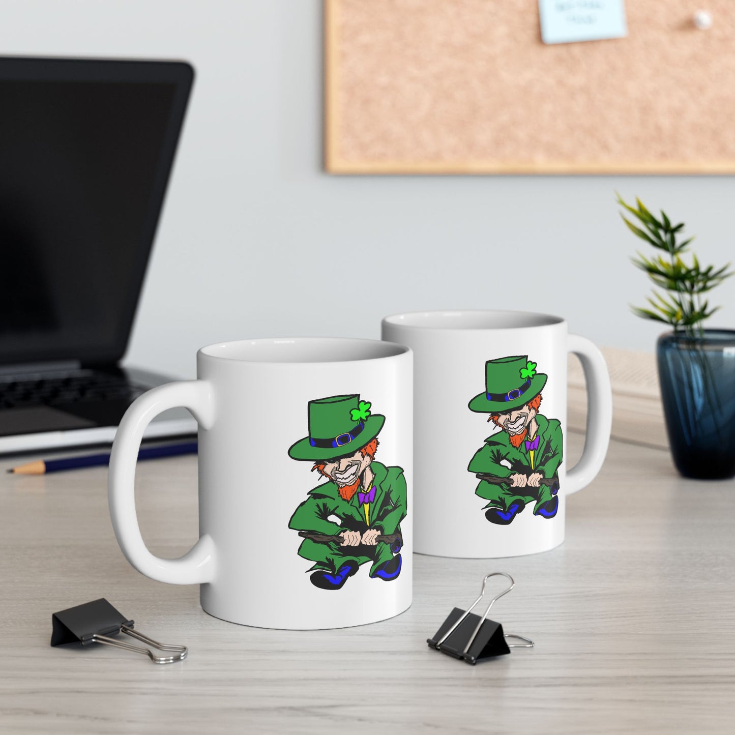 Lucky Leprechaun Ceramic Mug | St. Patrick's Day 11oz