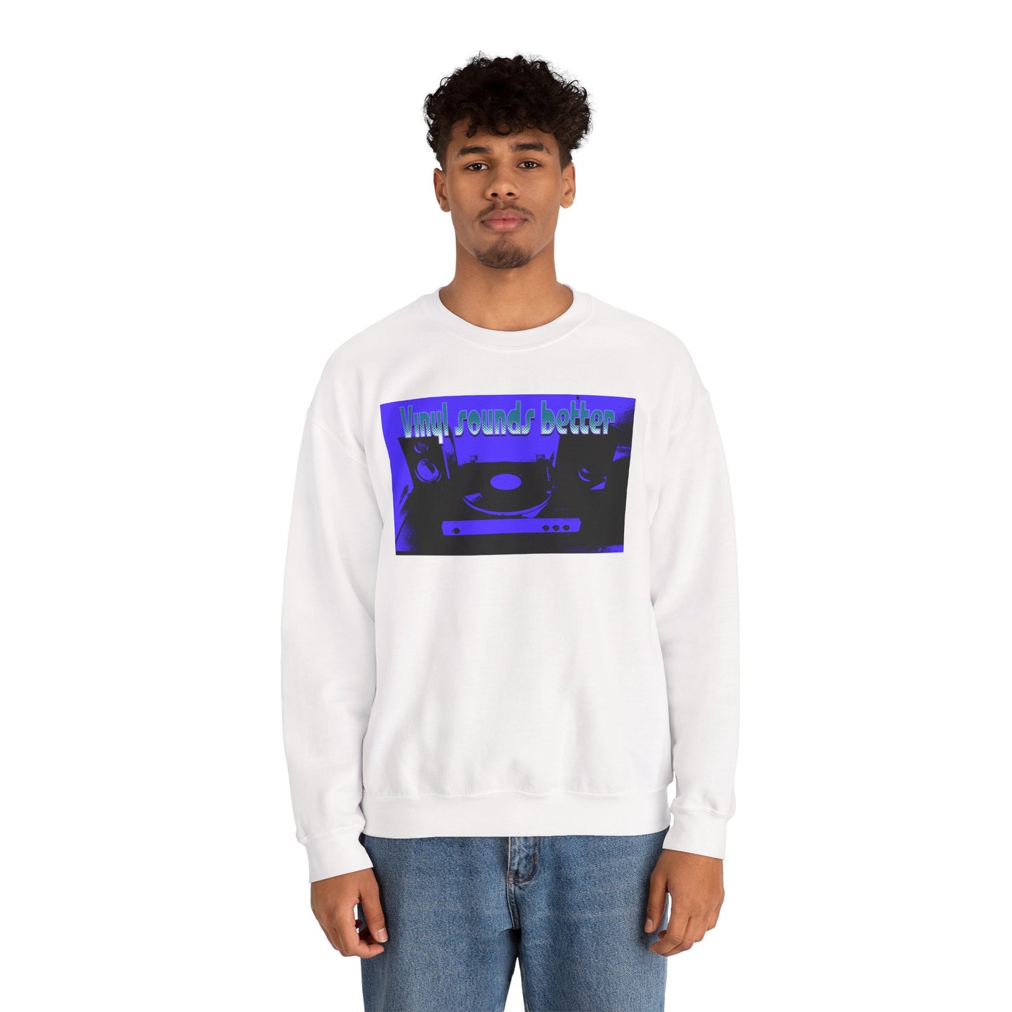 Vinyl Sounds Better Crewneck Sweatshirt