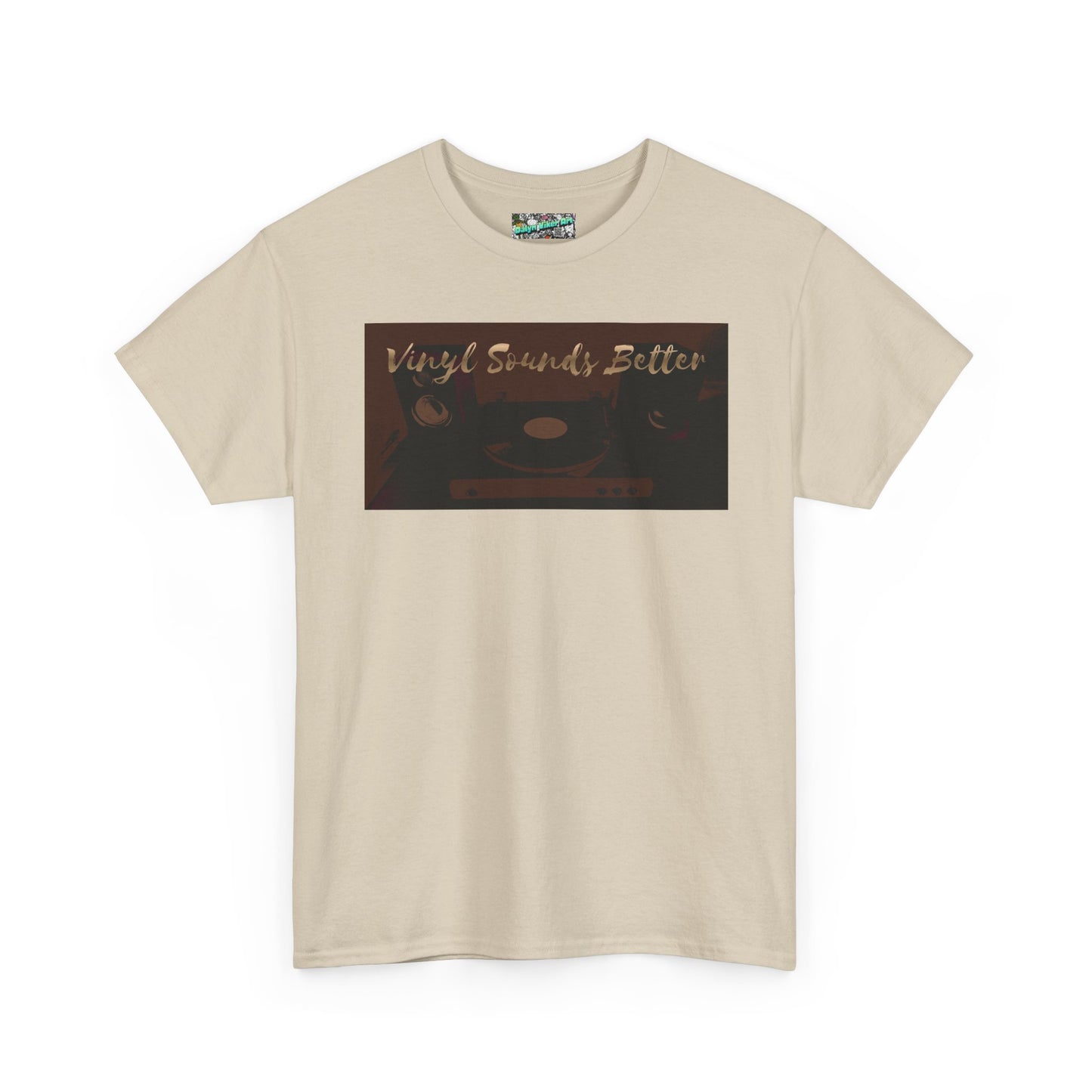 Vinyl Sounds Better T-Shirt — Retro Record Player Tee for Music Lovers