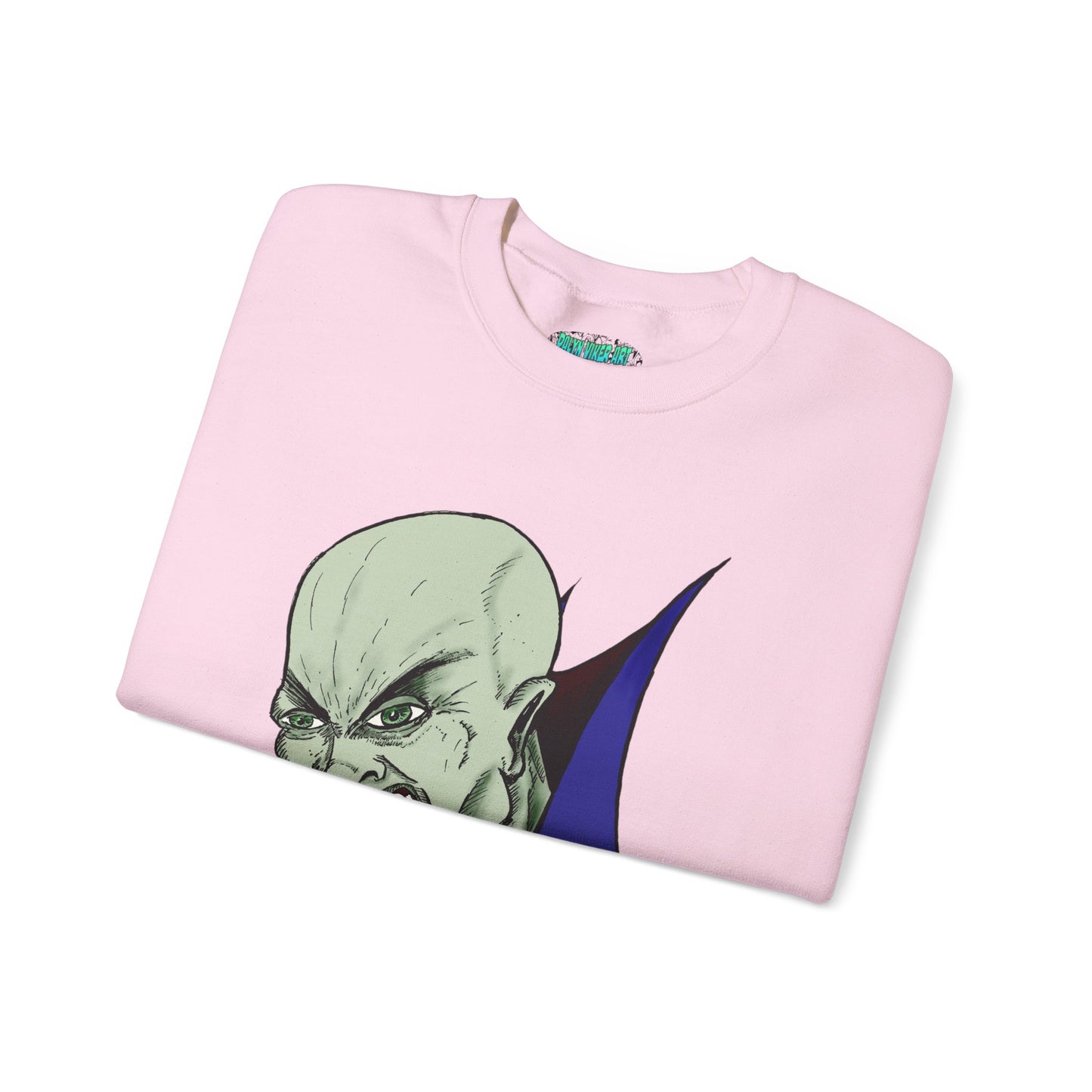 Vampire Graphic Sweatshirt for Halloween