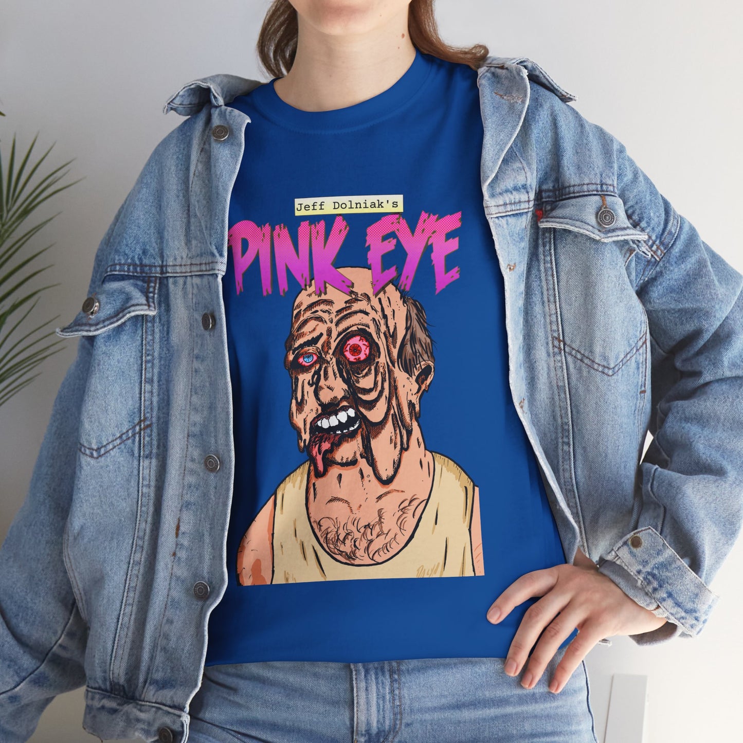 Pink Eye - Body Horror Illustration T-Shirt