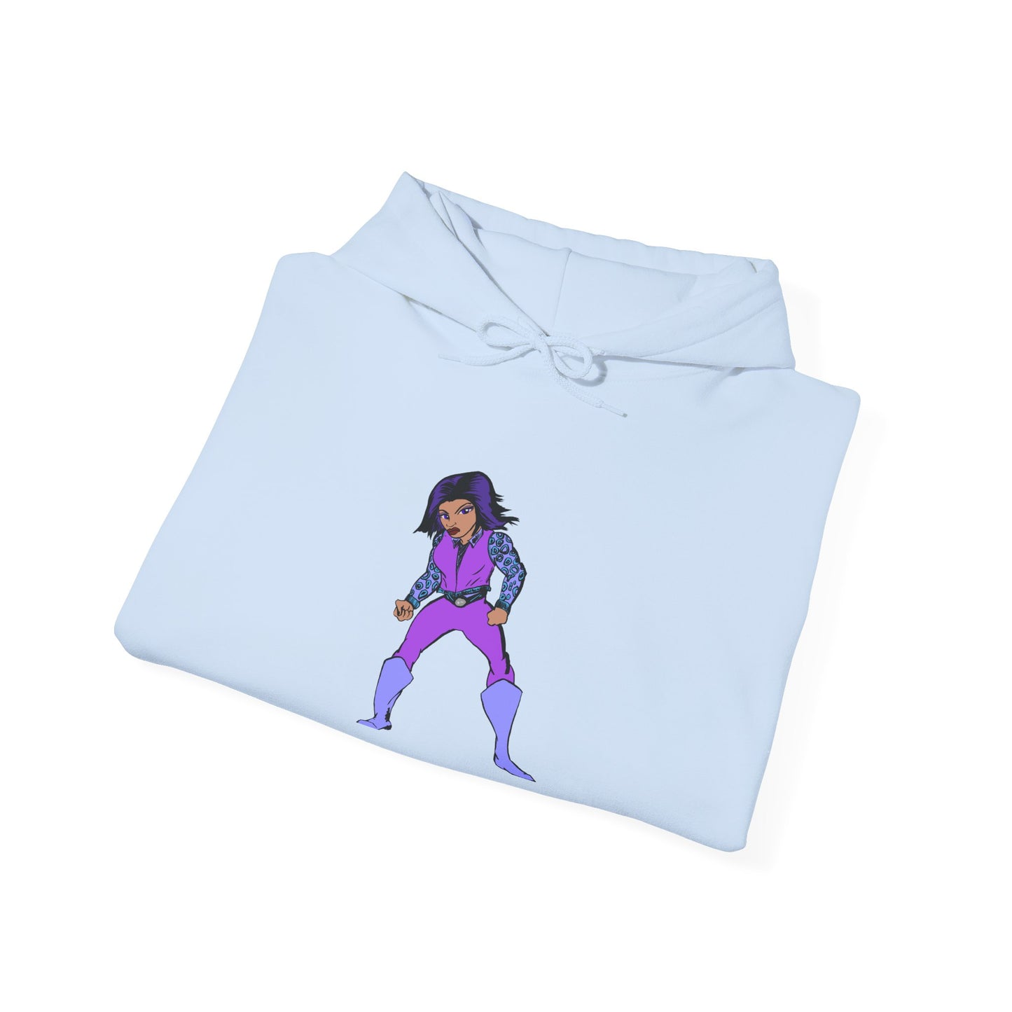 Funky Superhero Hoodie: Unisex Sweatshirt, Cozy Gift for Cartoon Lovers, Perfect for Comfy Days, Great for Halloween