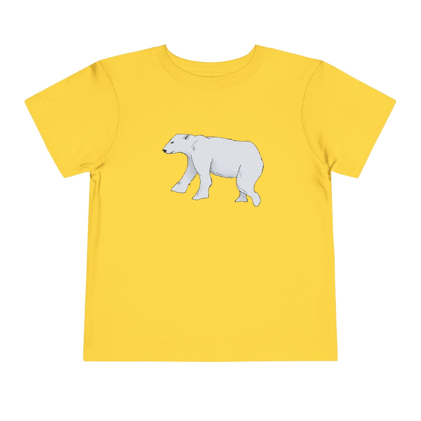 Polar Bear Toddler Tee — Cute Arctic Animal Shirt for Kids