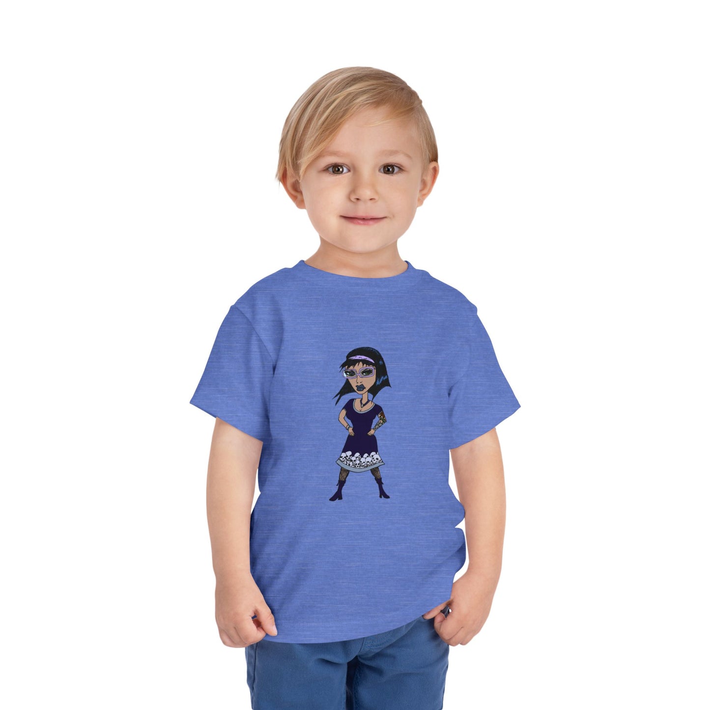 Goth Girl Toddler Tee