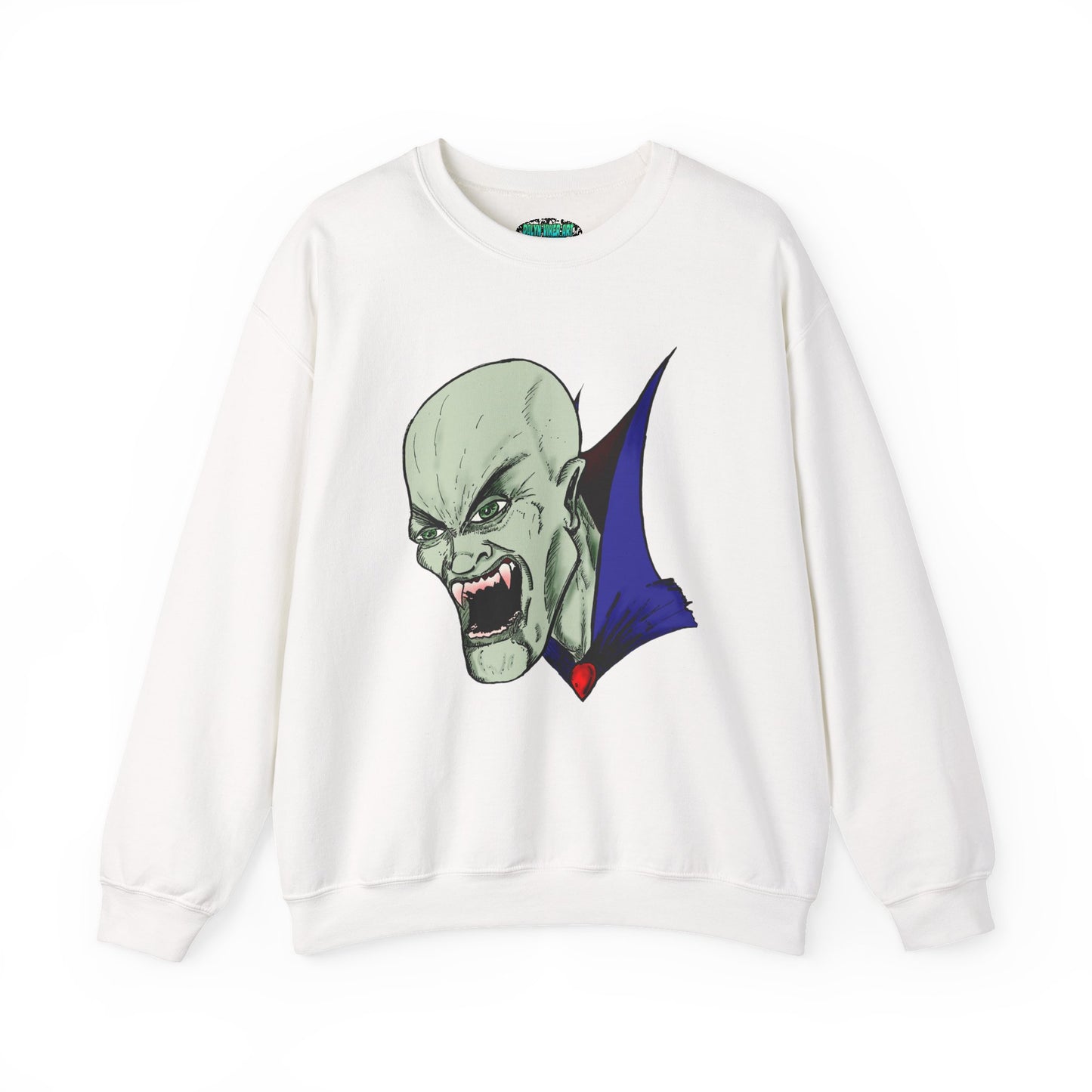 Vampire Graphic Sweatshirt for Halloween