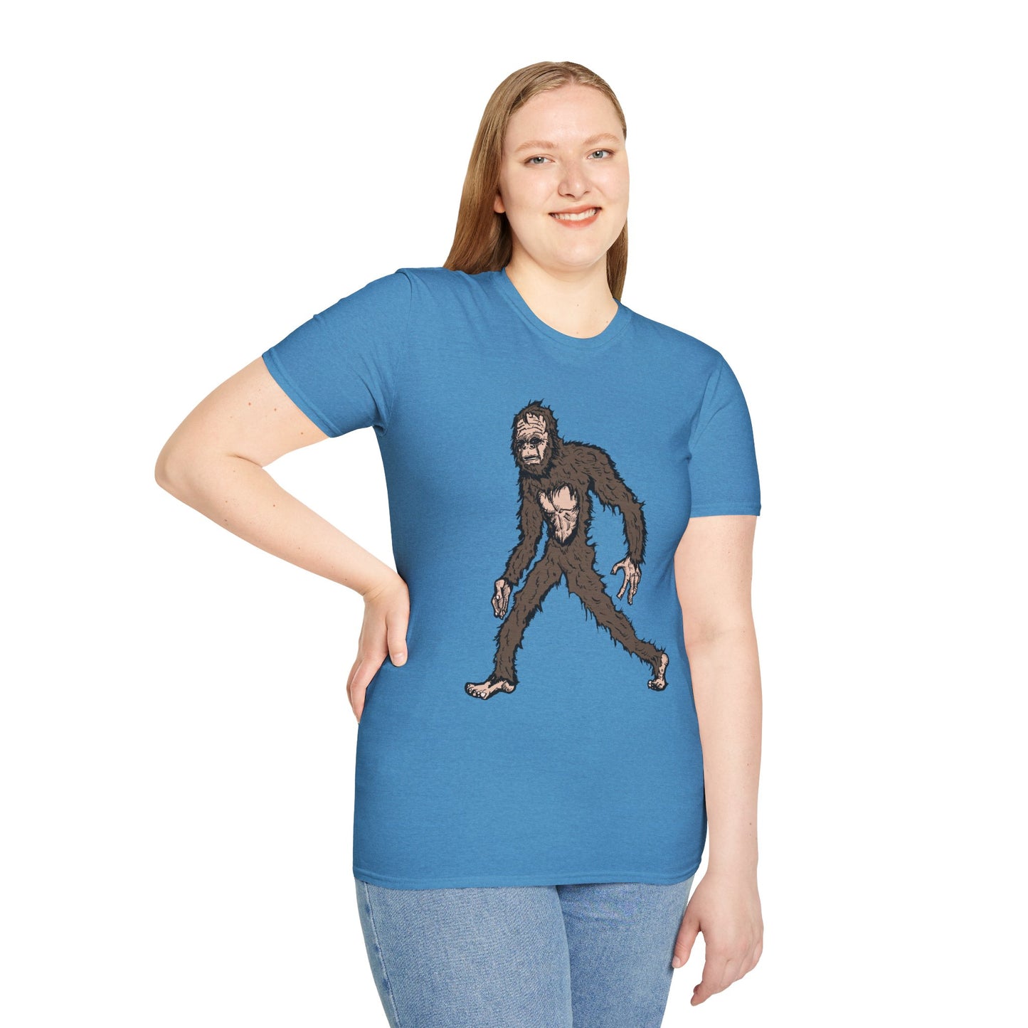 Bigfoot Stroll Unisex Softstyle T-Shirt