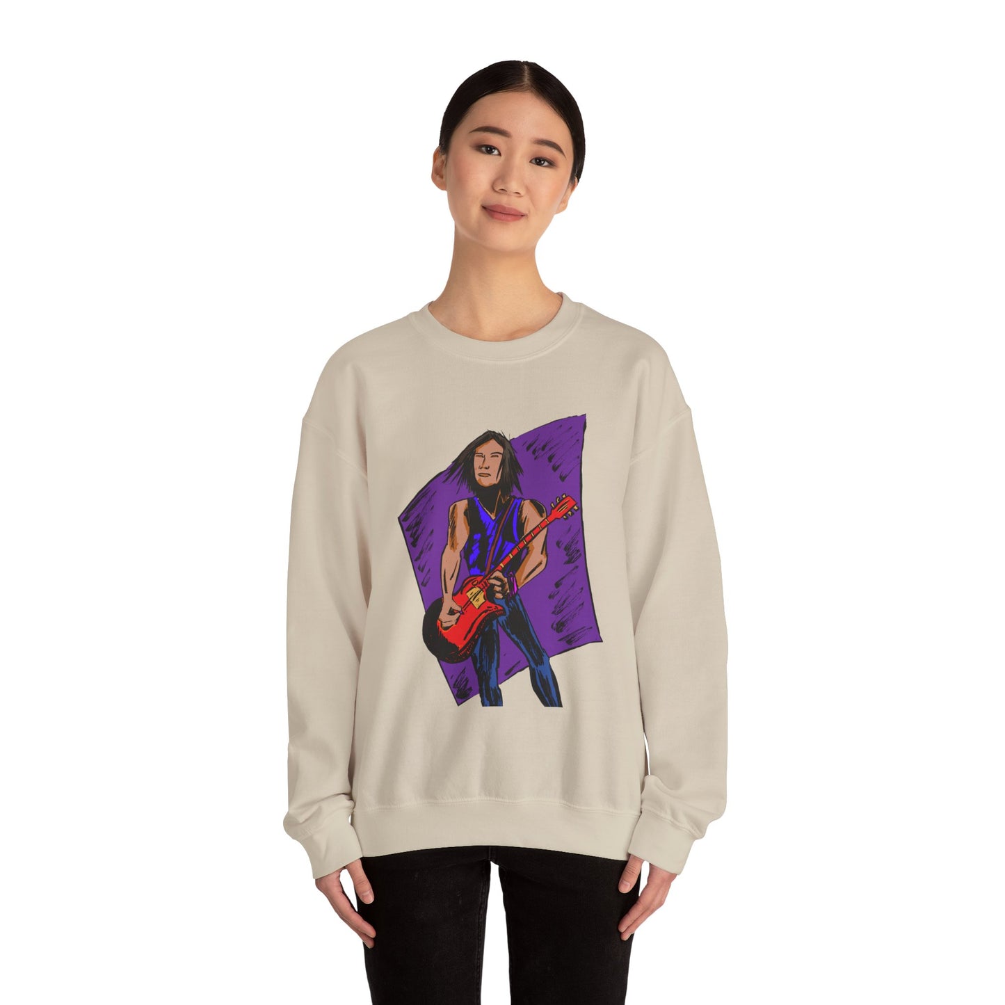 Rock Star Vintage Crewneck Sweatshirt