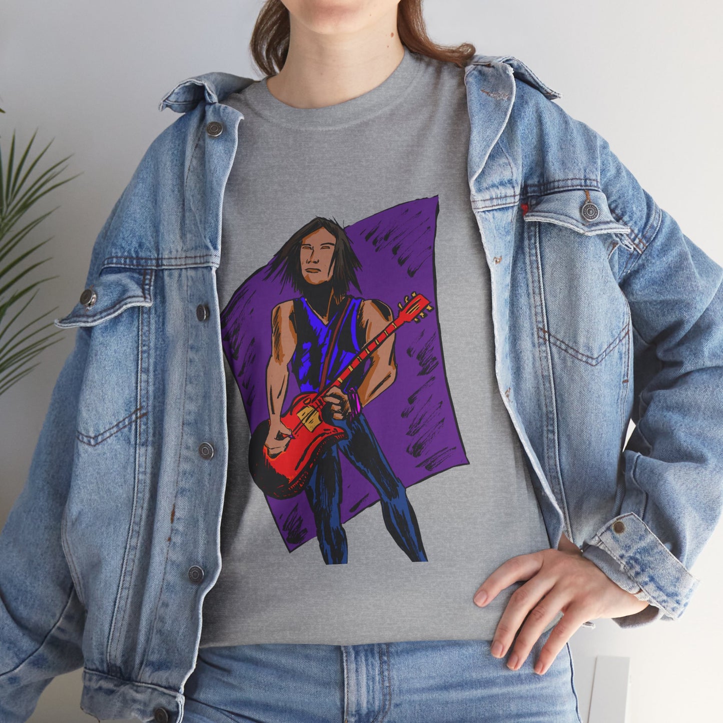 Rockstar Graphic Tee, Music Lover Shirt, Unisex Cotton T-Shirt, Gift for Musicians, Festival Outfit