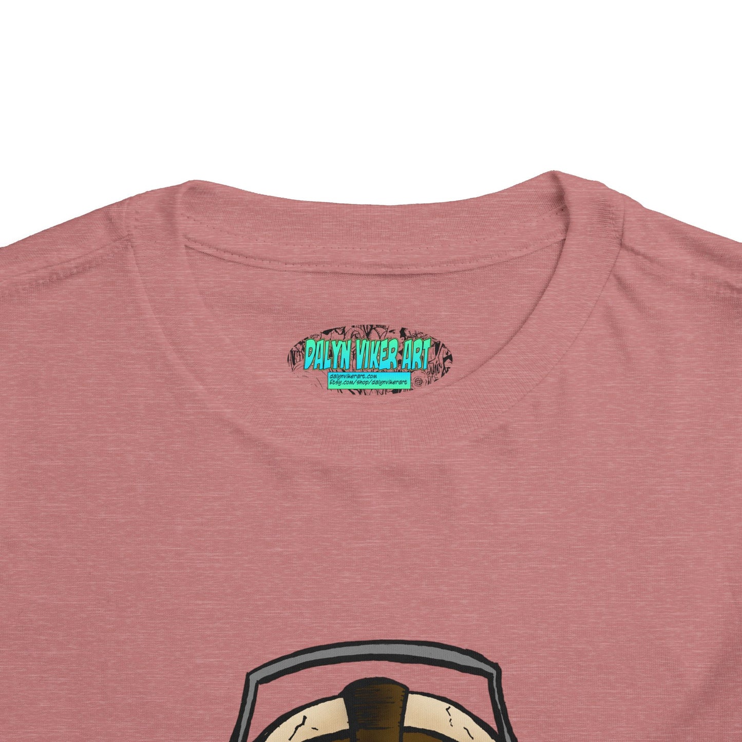 Toddler Tee — Playful Screaming Skull Graphic Kids' Shirt