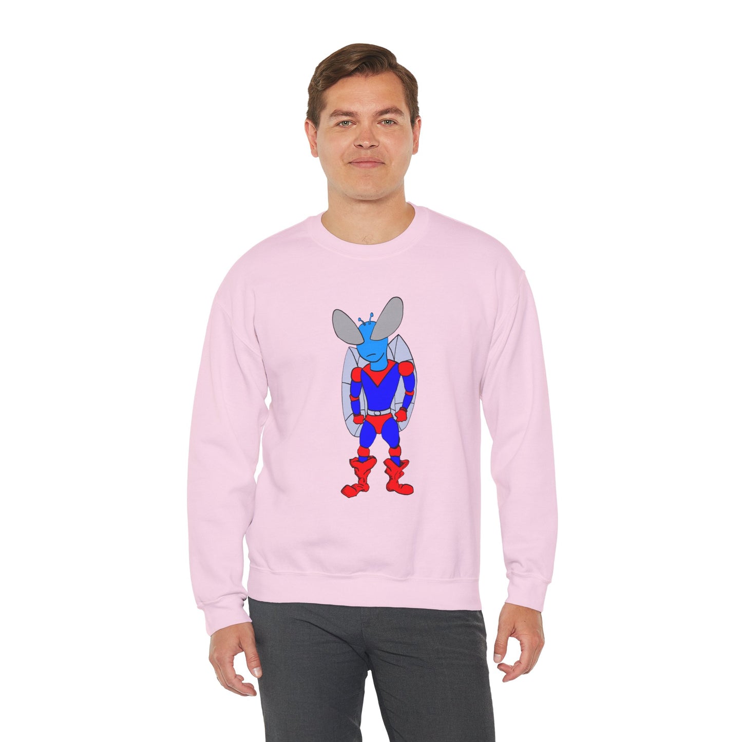 Superhero Agent 501 Unisex Heavy Blend™ Crewneck Sweatshirt