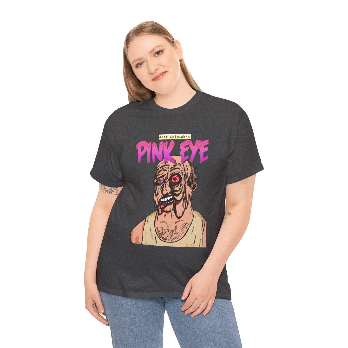 Pink Eye - Body Horror Illustration T-Shirt
