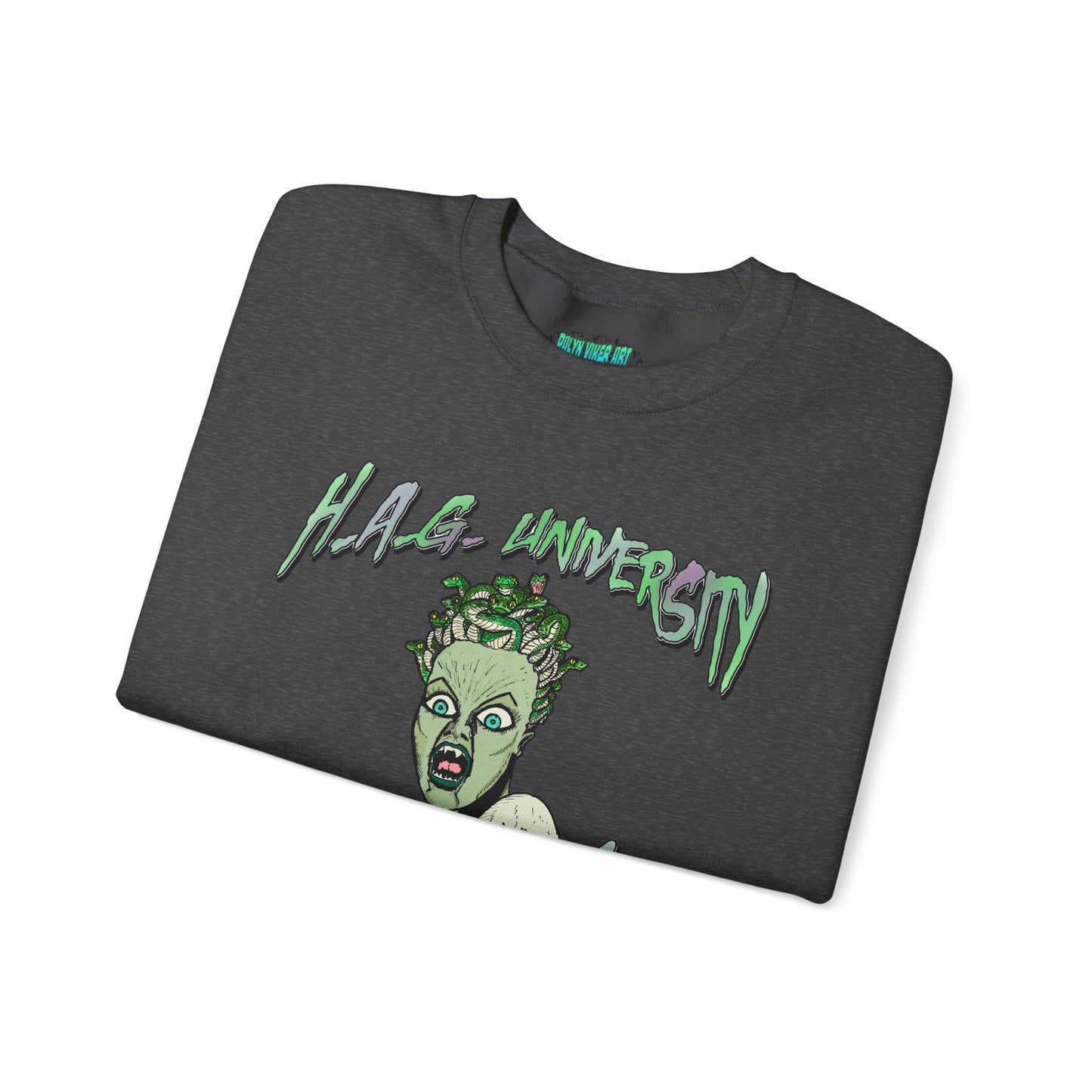 HAG University GORGONS Crewneck Sweatshirt – Unisex Heavy Blend