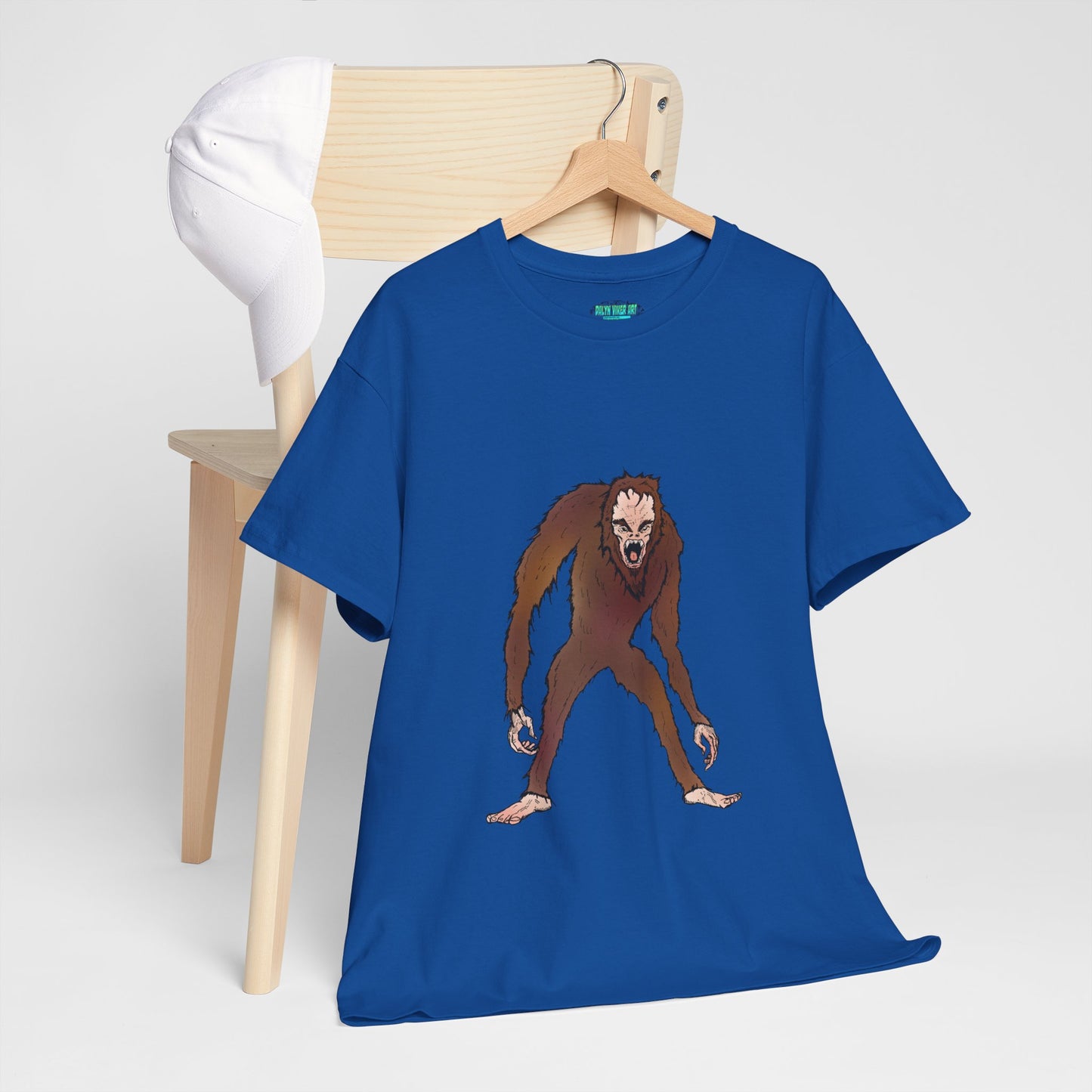 Bigfoot Sketch T‑Shirt — Retro Sasquatch Graphic Tee