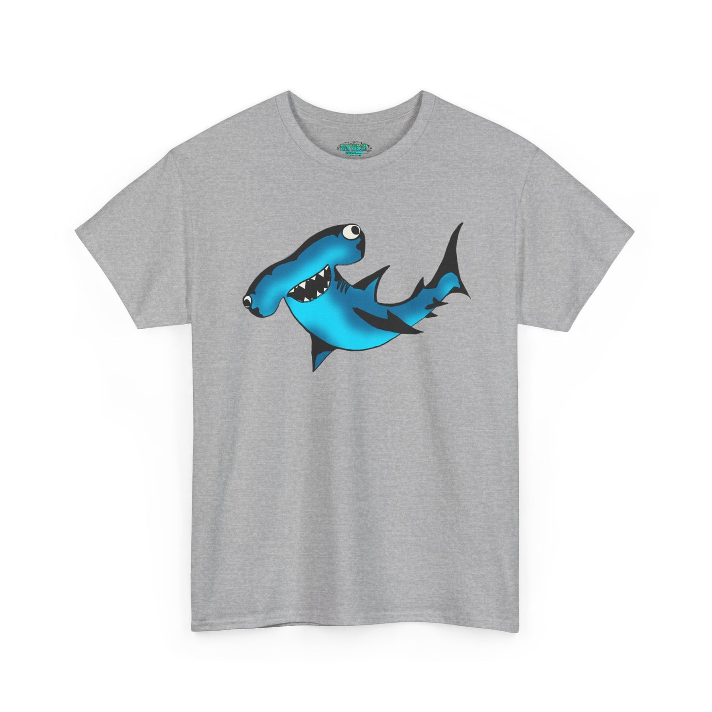 Funny Shark Unisex Heavy Cotton Tee - Perfect Summer Casual Wear