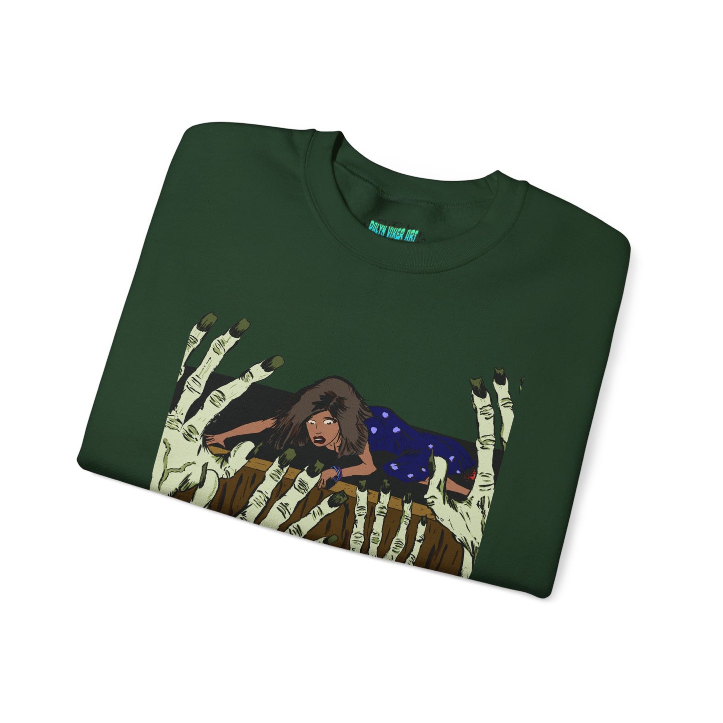 Haunting Hands Crewneck Sweatshirt - Unisex Heavy Blend™